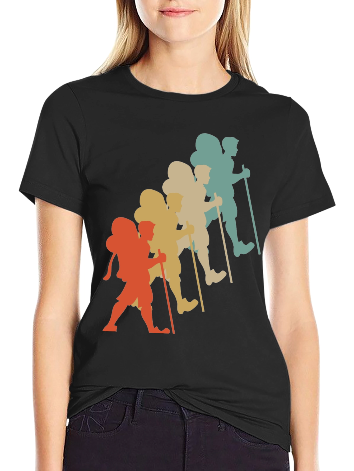Retro Hiking T-Shirt | Outdoor Adventure Tee