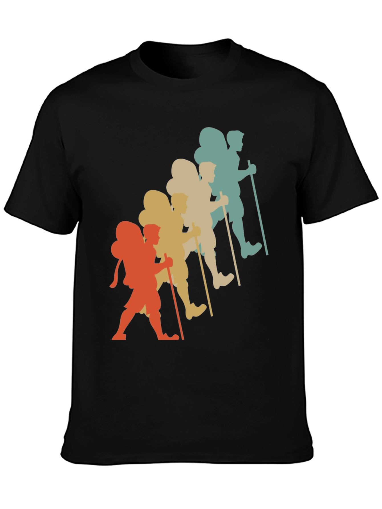 Retro Hiking T-Shirt | Outdoor Adventure Tee