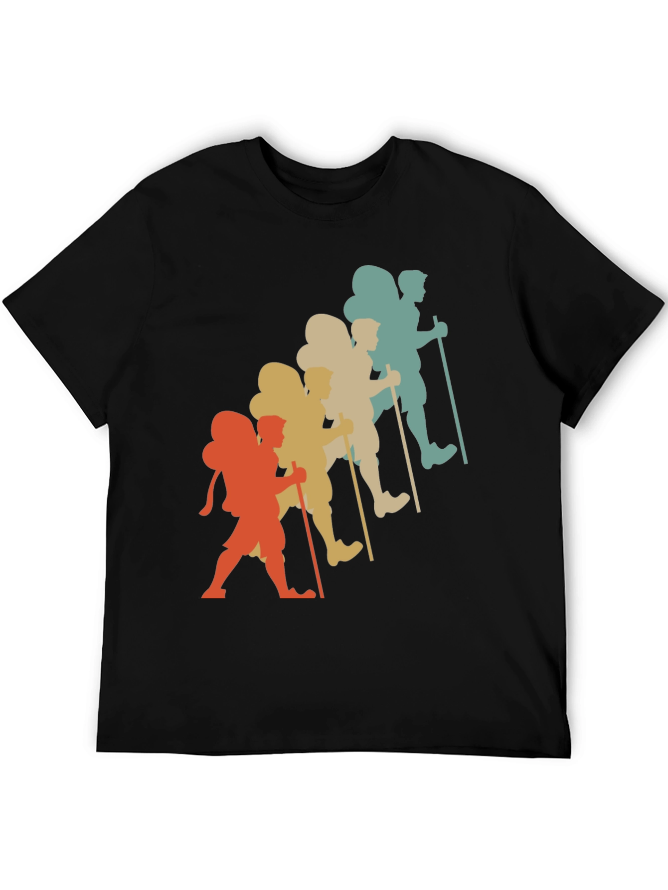 Retro Hiking T-Shirt | Outdoor Adventure Tee