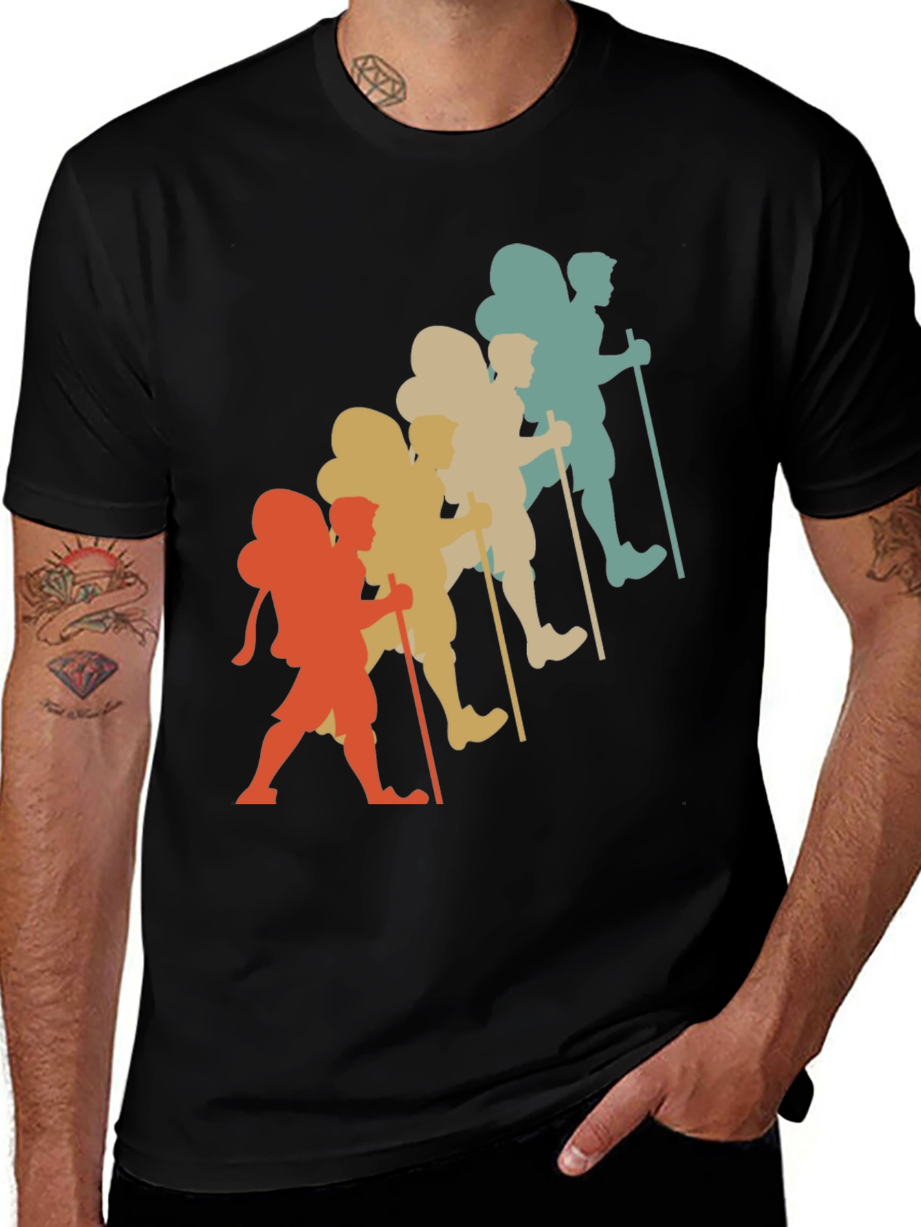 Retro Hiking T-Shirt | Outdoor Adventure Tee