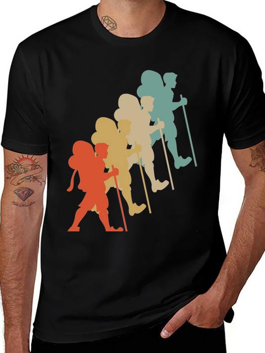 Retro Hiking T-Shirt | Outdoor Adventure Tee