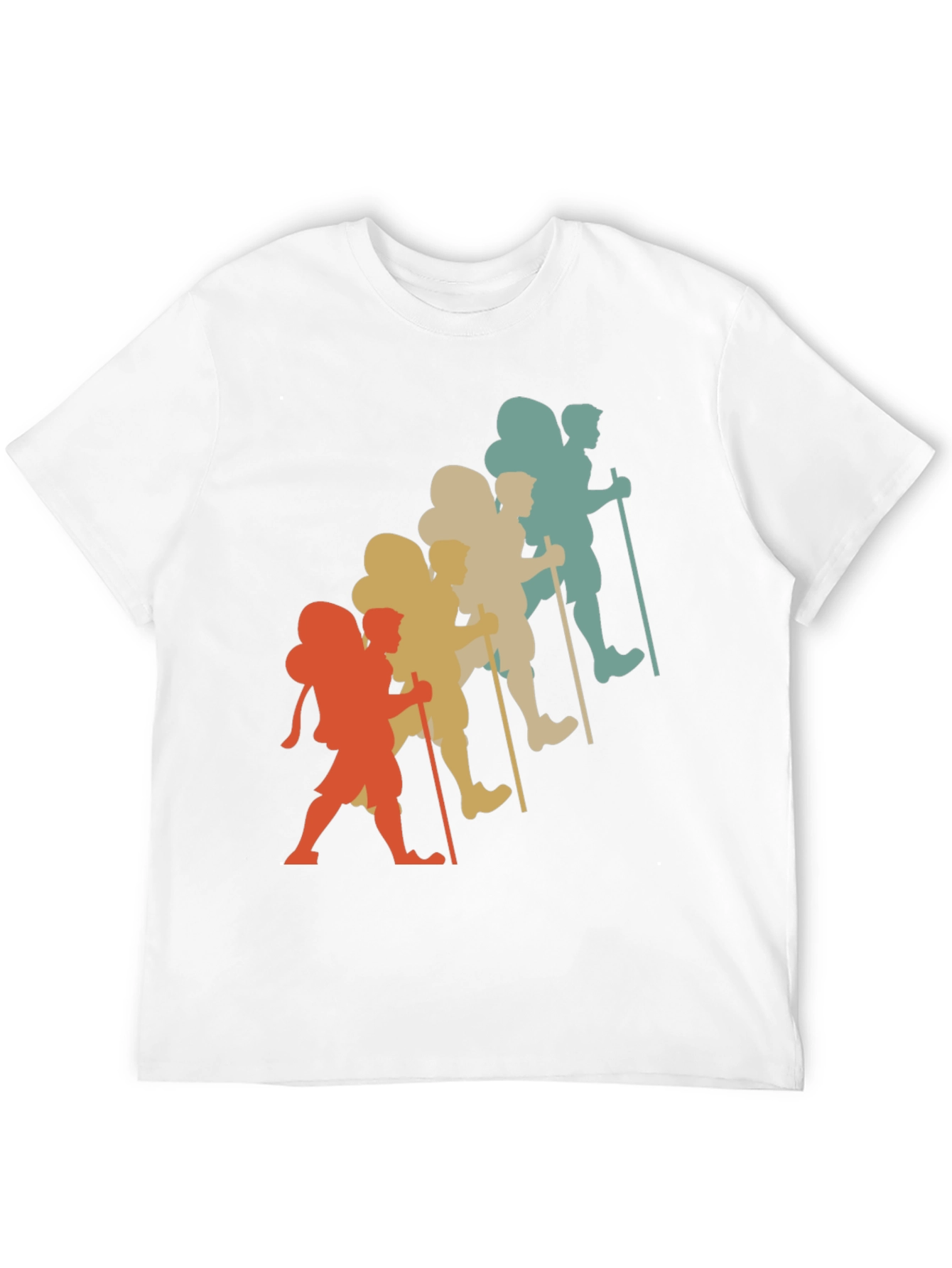Retro Hiking T-Shirt | Outdoor Adventure Tee