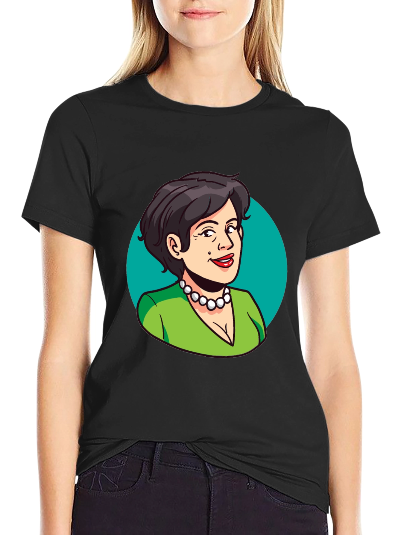 Cartoon Character Graphic T-Shirt - Soft Cotton Blend