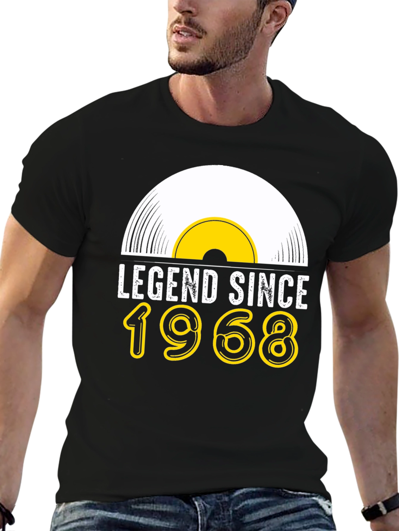 Legend Since 1968 Graphic Tee - Black