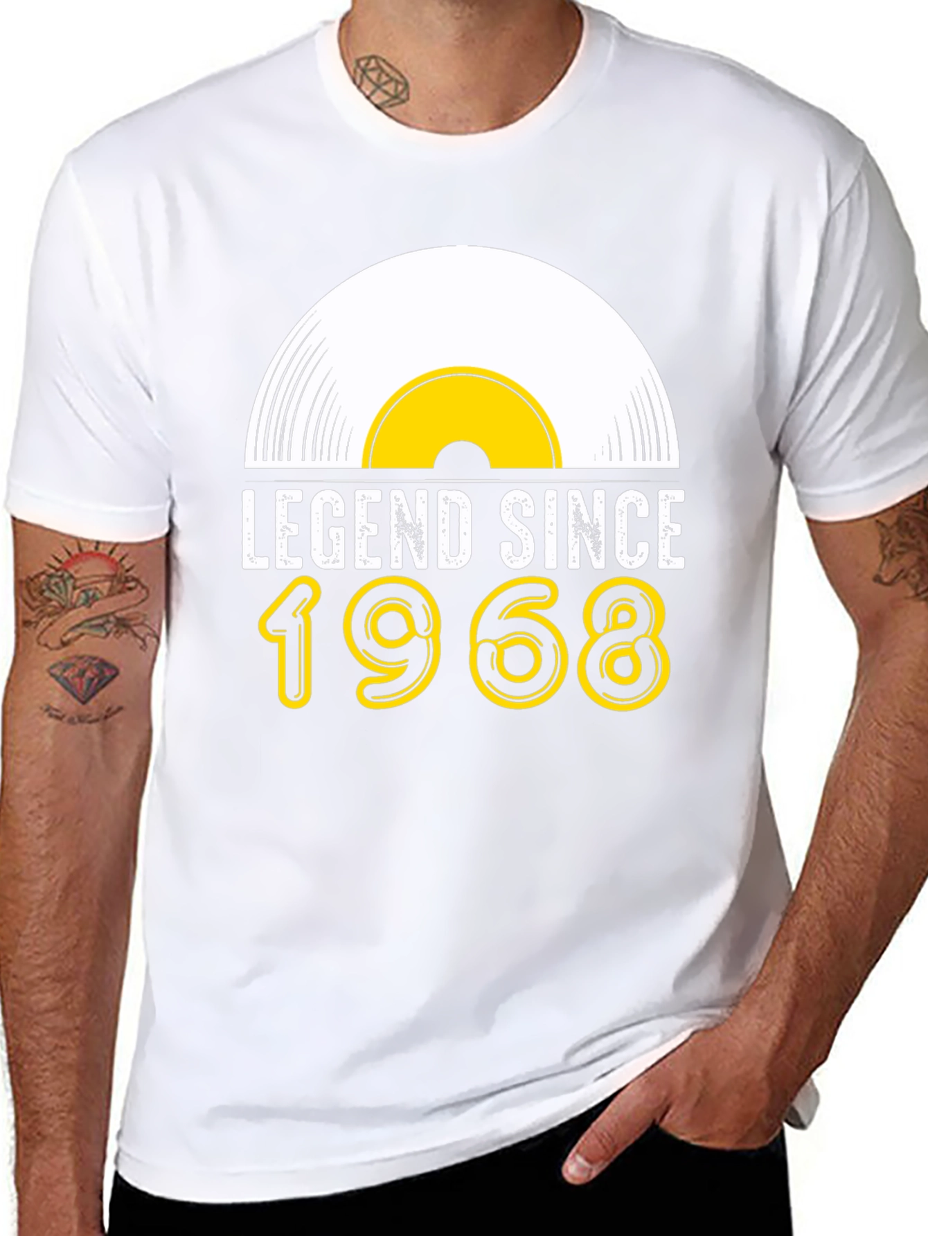 Legend Since 1968 Graphic Tee - Black