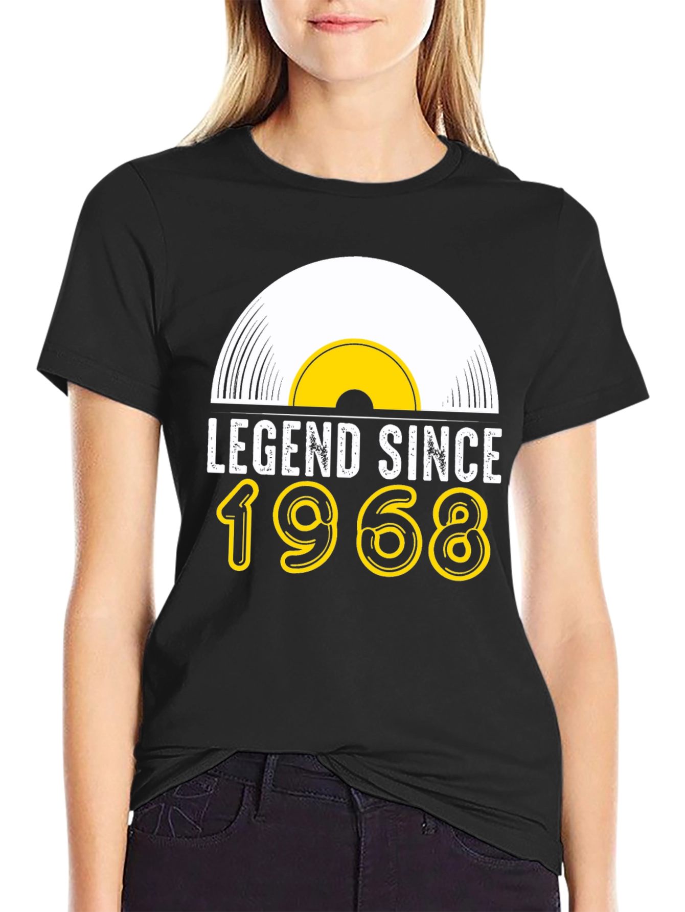 Legend Since 1968 Graphic Tee - Black