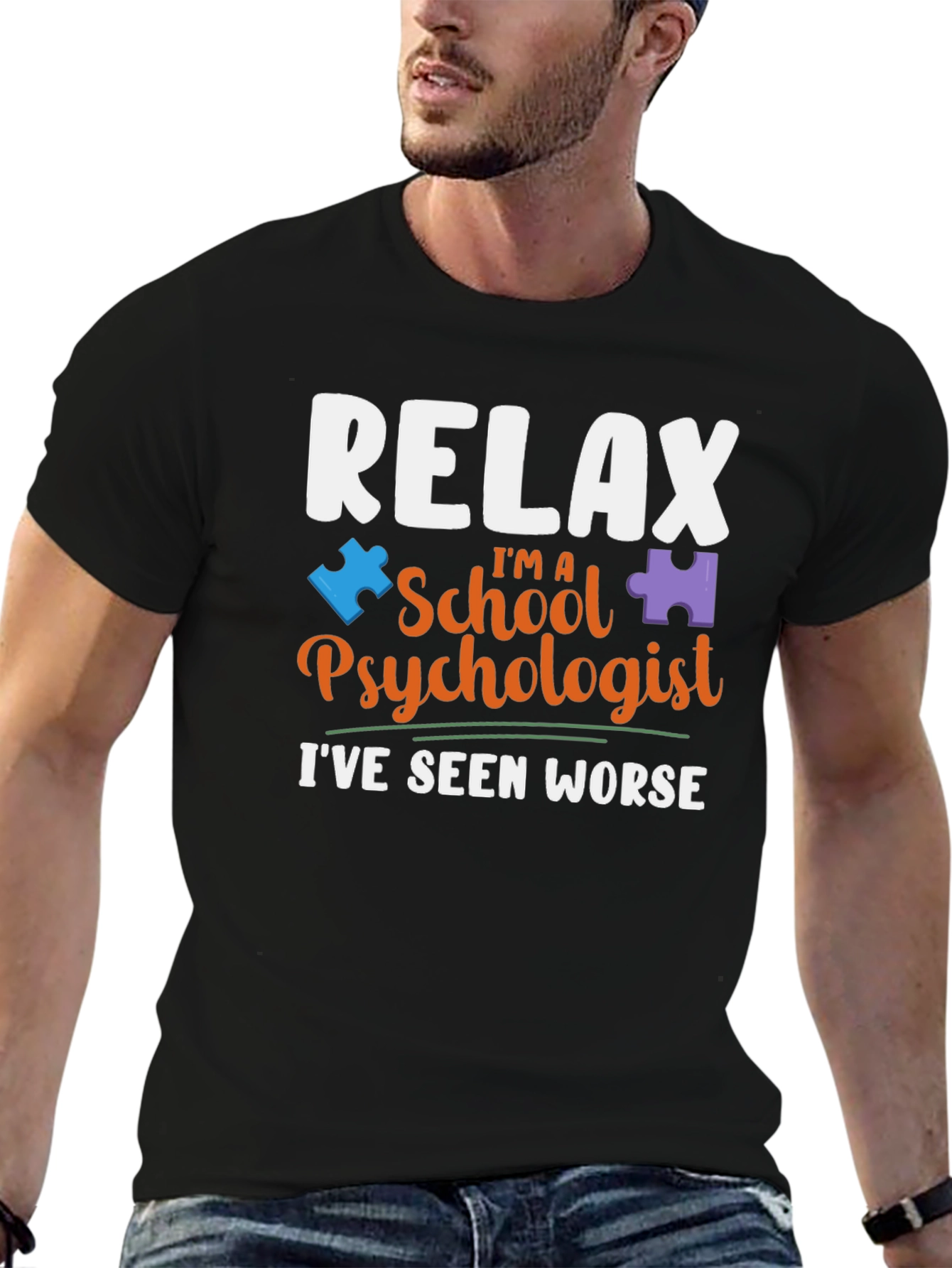 Relax Im a School Psychologist T-Shirt