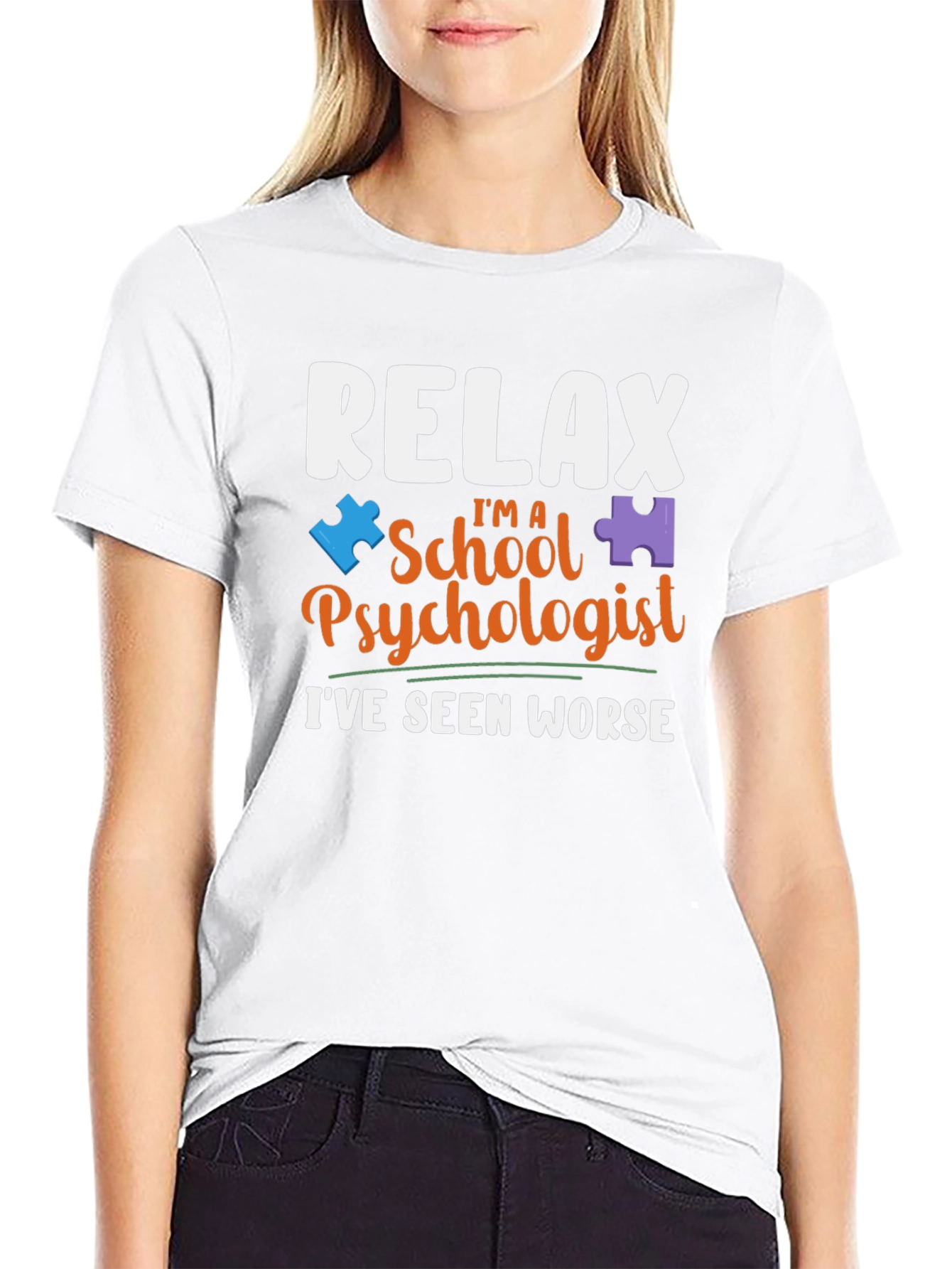 Relax Im a School Psychologist T-Shirt