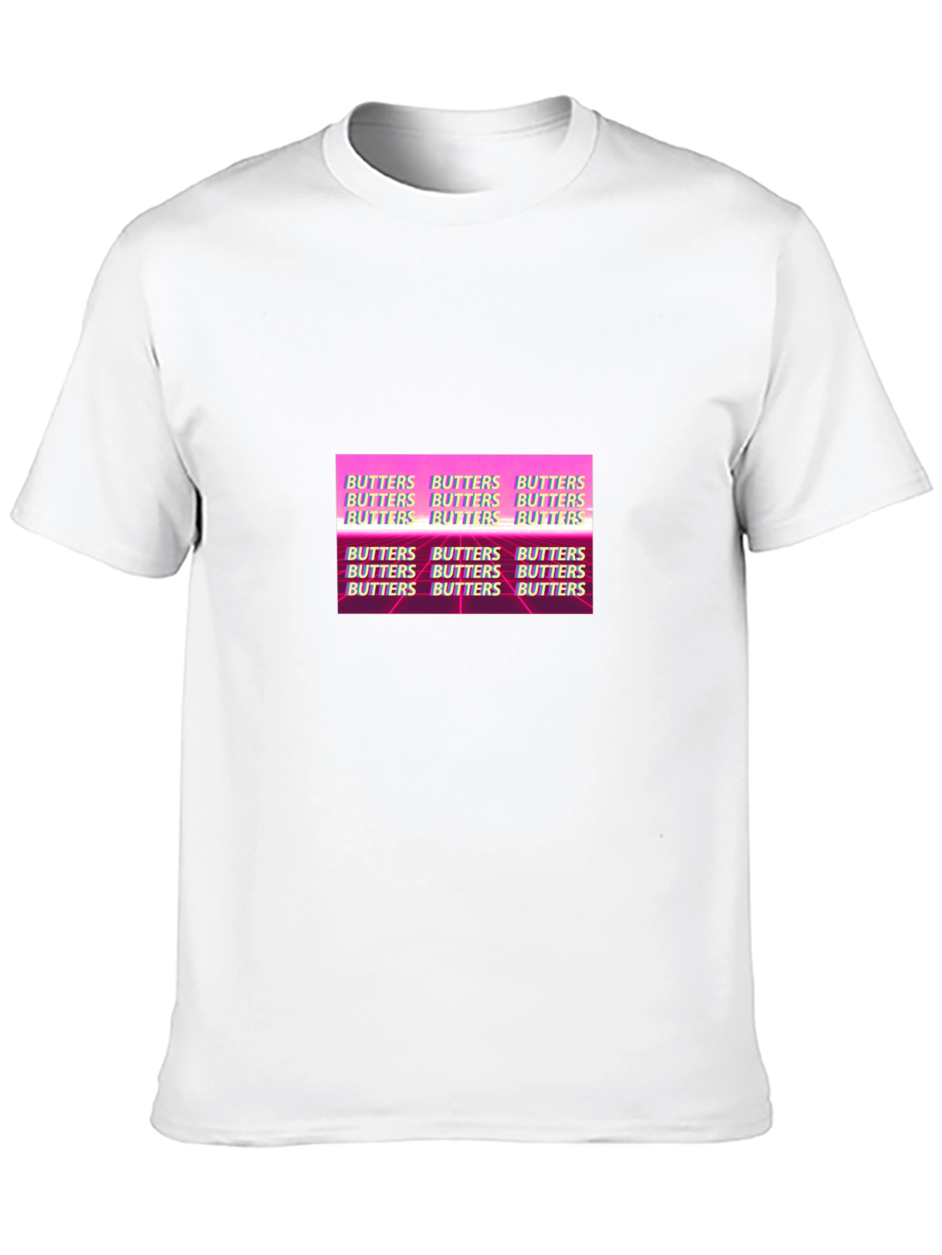 Butters Graphic Print T-Shirt - Black