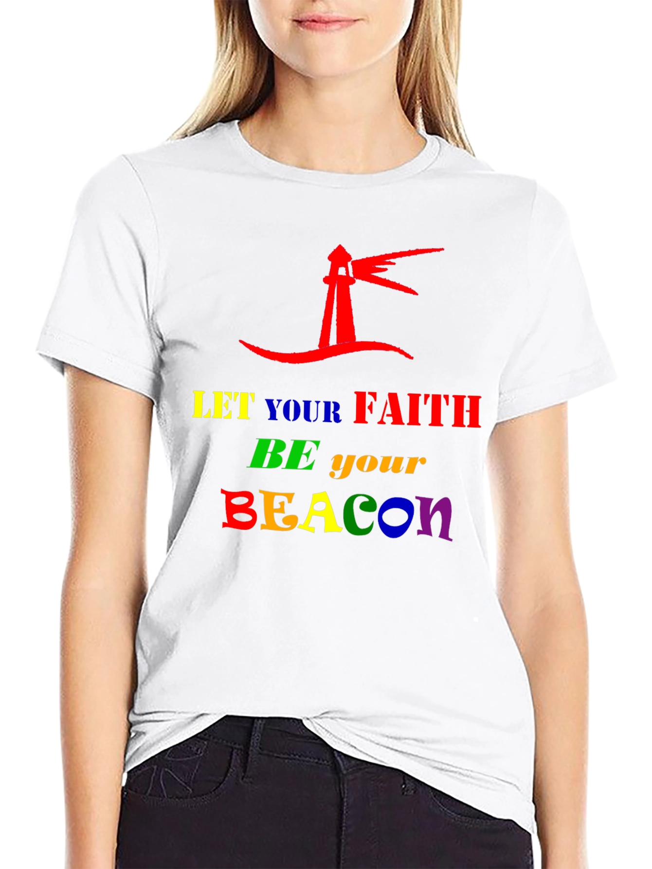 Faith Beacon LGBTQ Pride T-Shirt