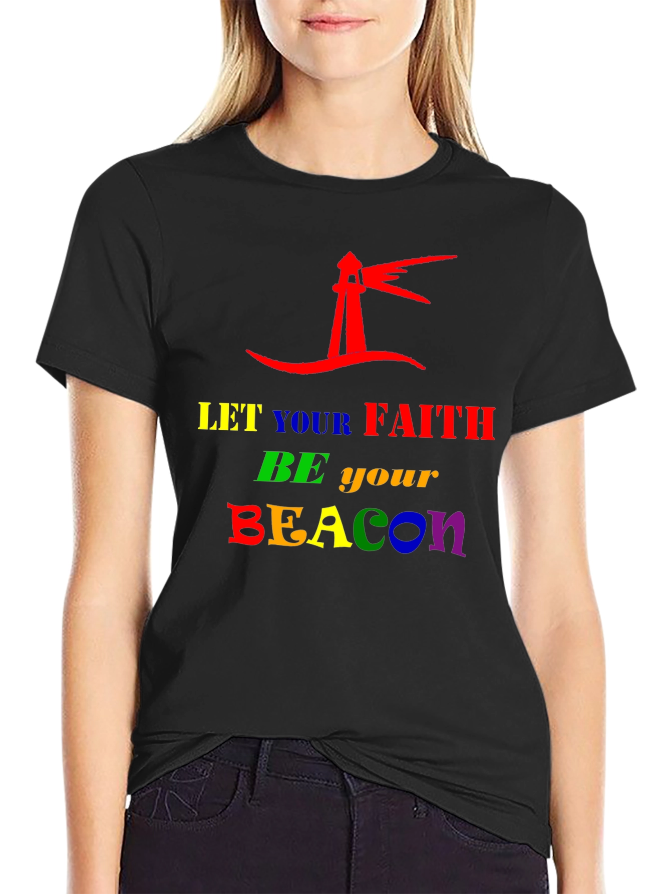 Faith Beacon LGBTQ Pride T-Shirt