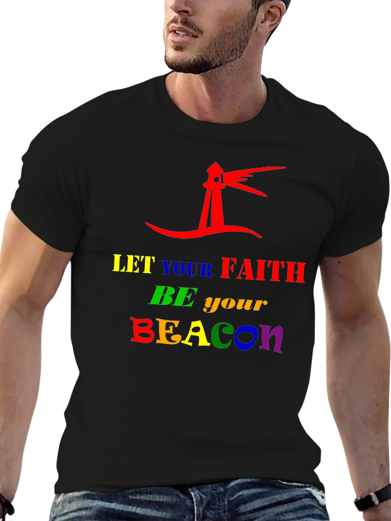 Faith Beacon LGBTQ Pride T-Shirt