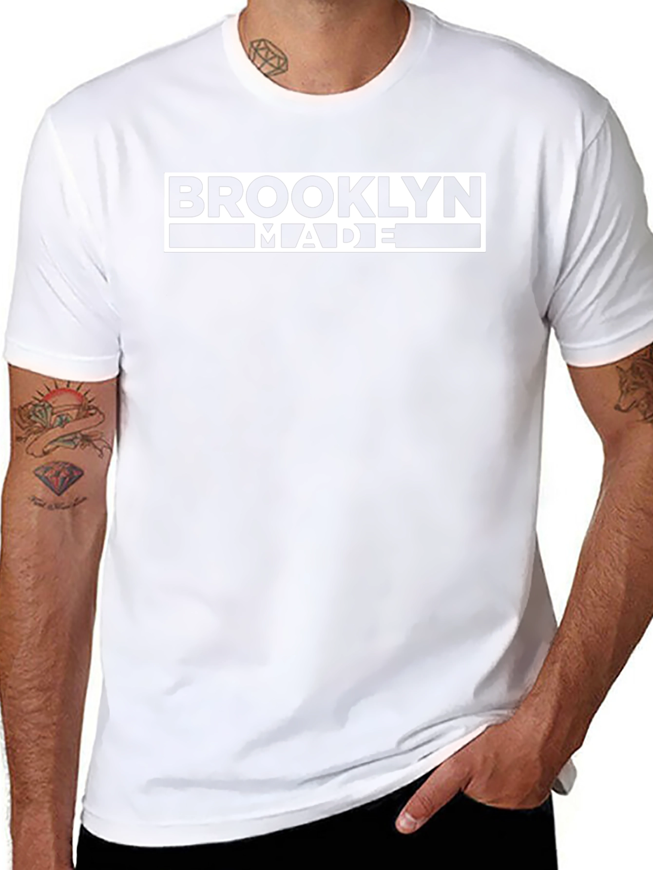 Brooklyn Made Black Graphic Tee
