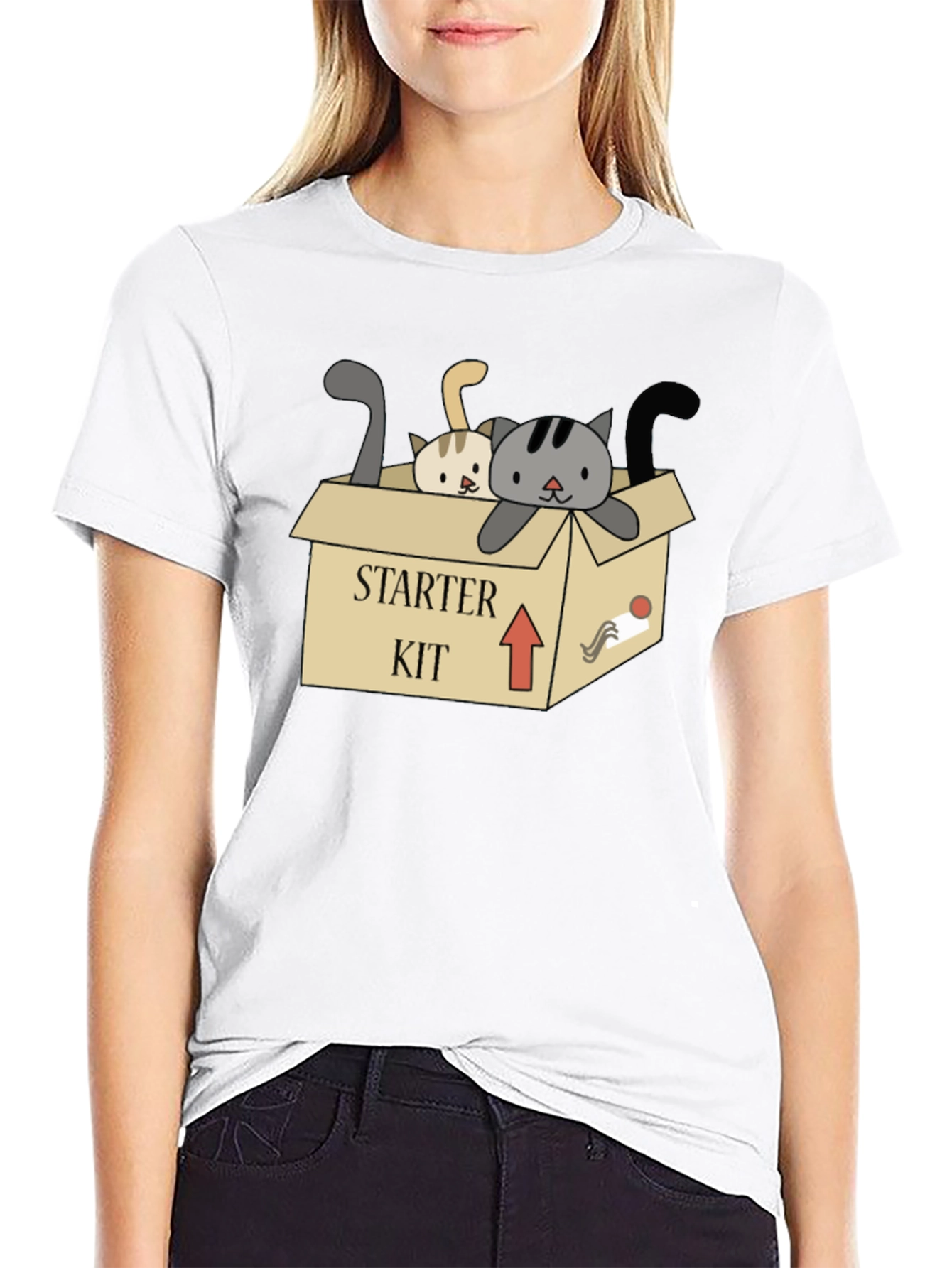 Starter Kit Cats T-Shirt: Adorable Cat Lover Tee