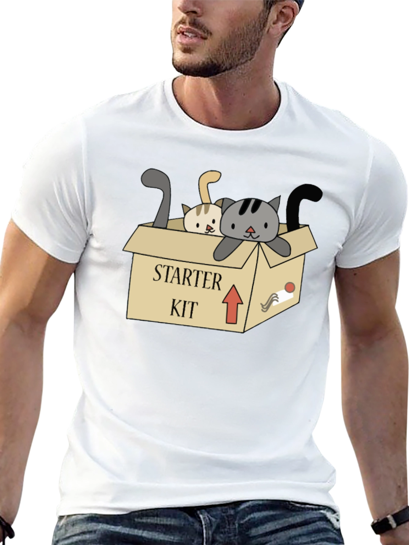 Starter Kit Cats T-Shirt: Adorable Cat Lover Tee