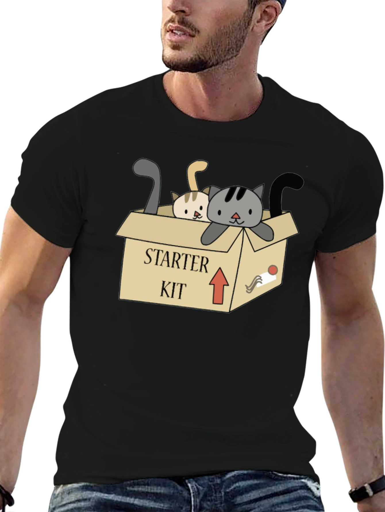 Starter Kit Cats T-Shirt: Adorable Cat Lover Tee