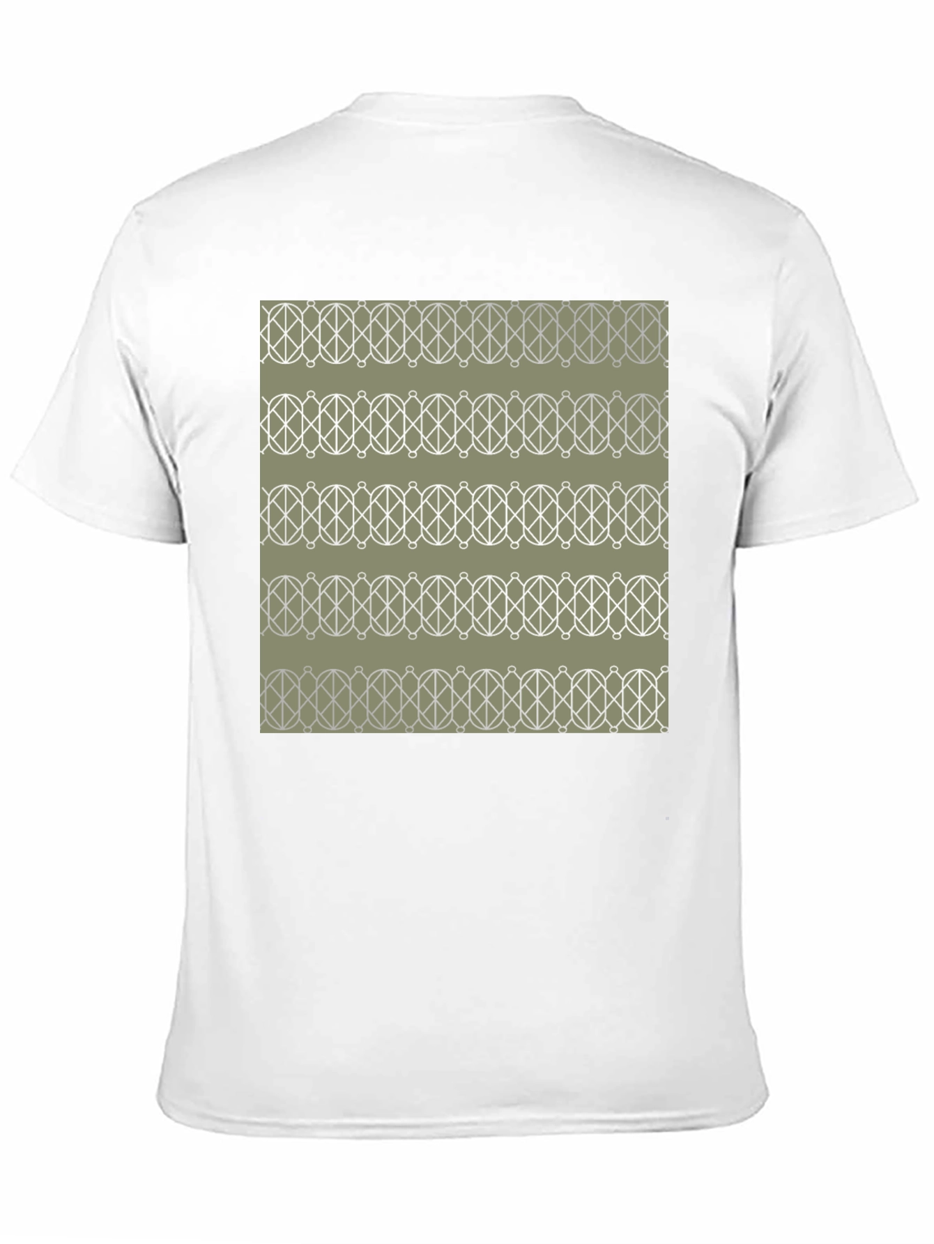 Patterned Graphic T-Shirt