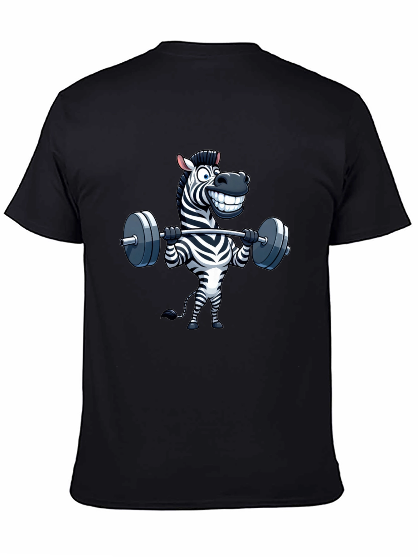Zebra Gym Shirt - Funny Workout Tee
