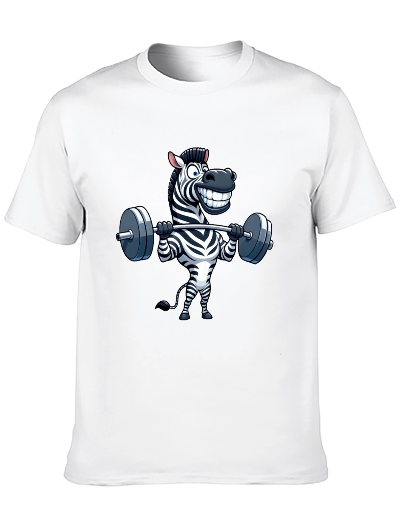 Zebra Gym Shirt - Funny Workout Tee