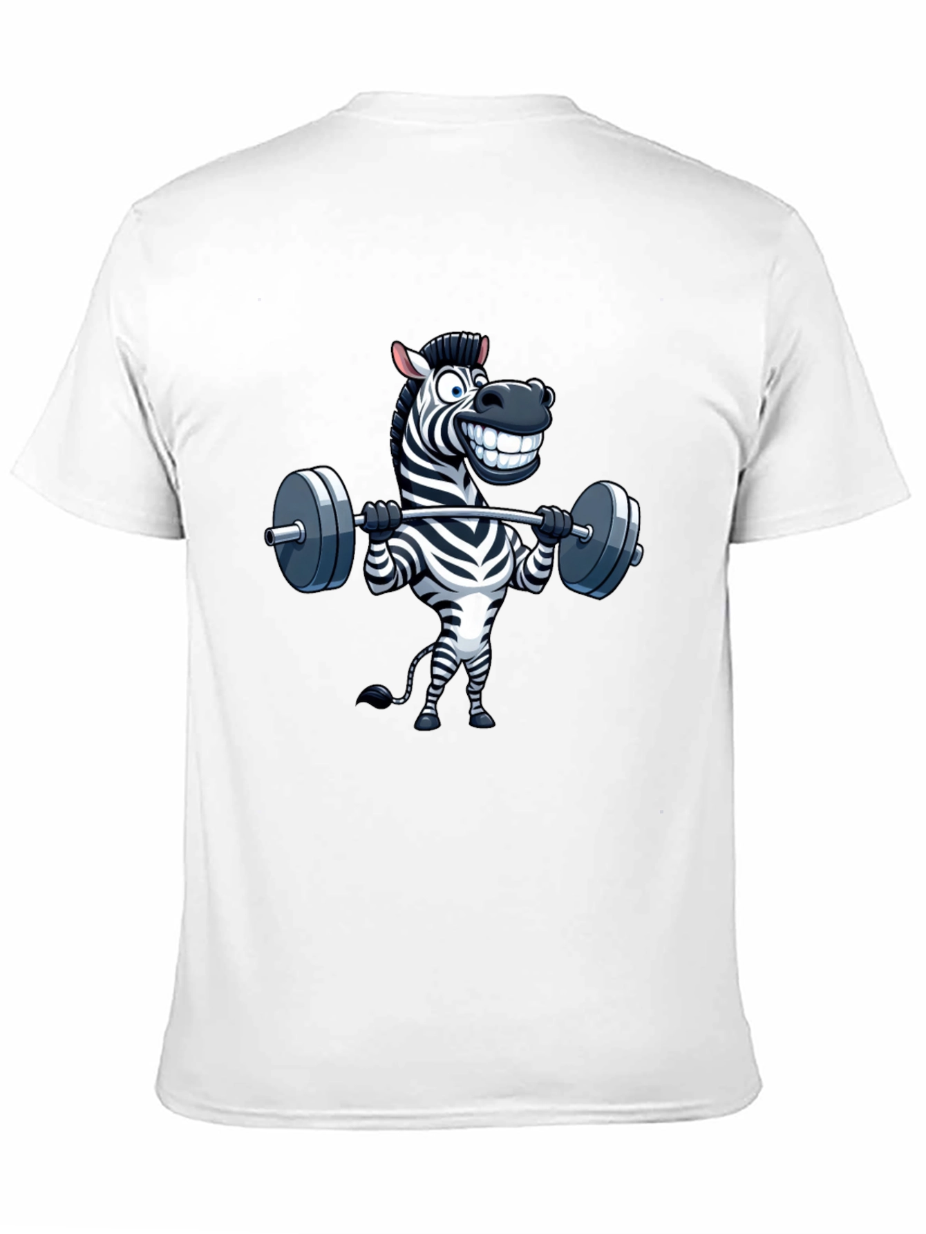 Zebra Gym Shirt - Funny Workout Tee