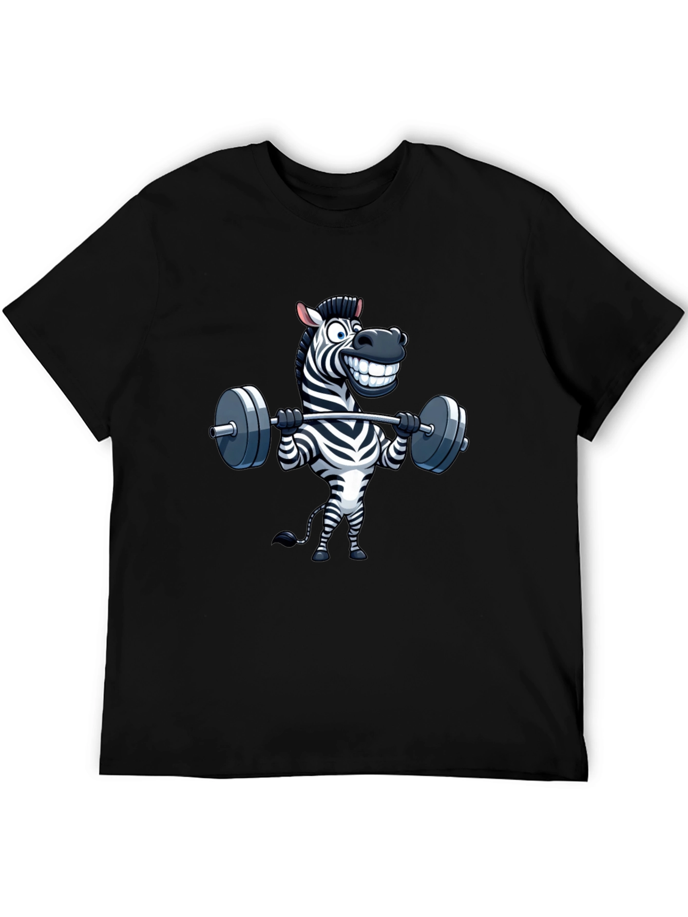Zebra Gym Shirt - Funny Workout Tee