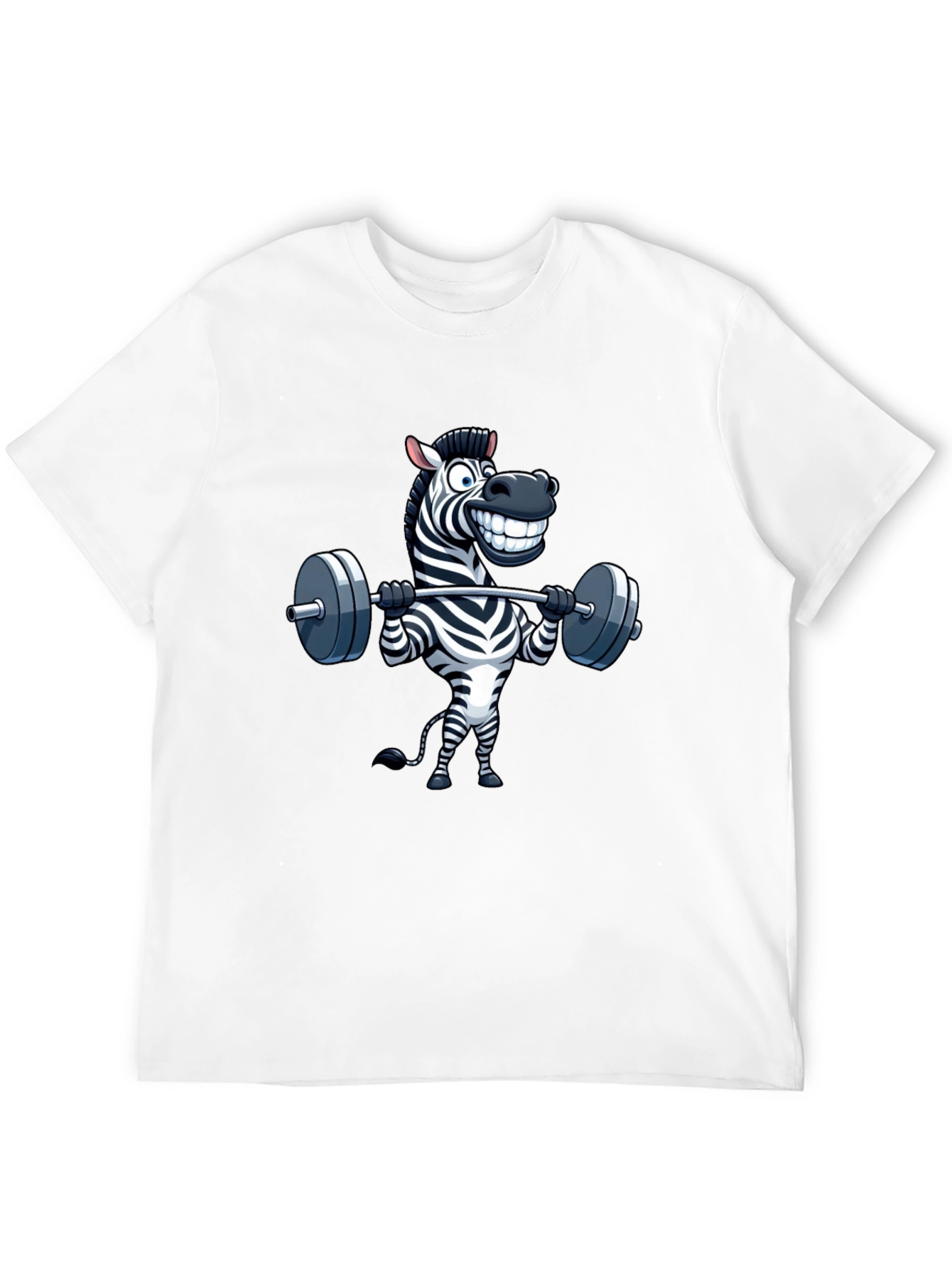 Zebra Gym Shirt - Funny Workout Tee