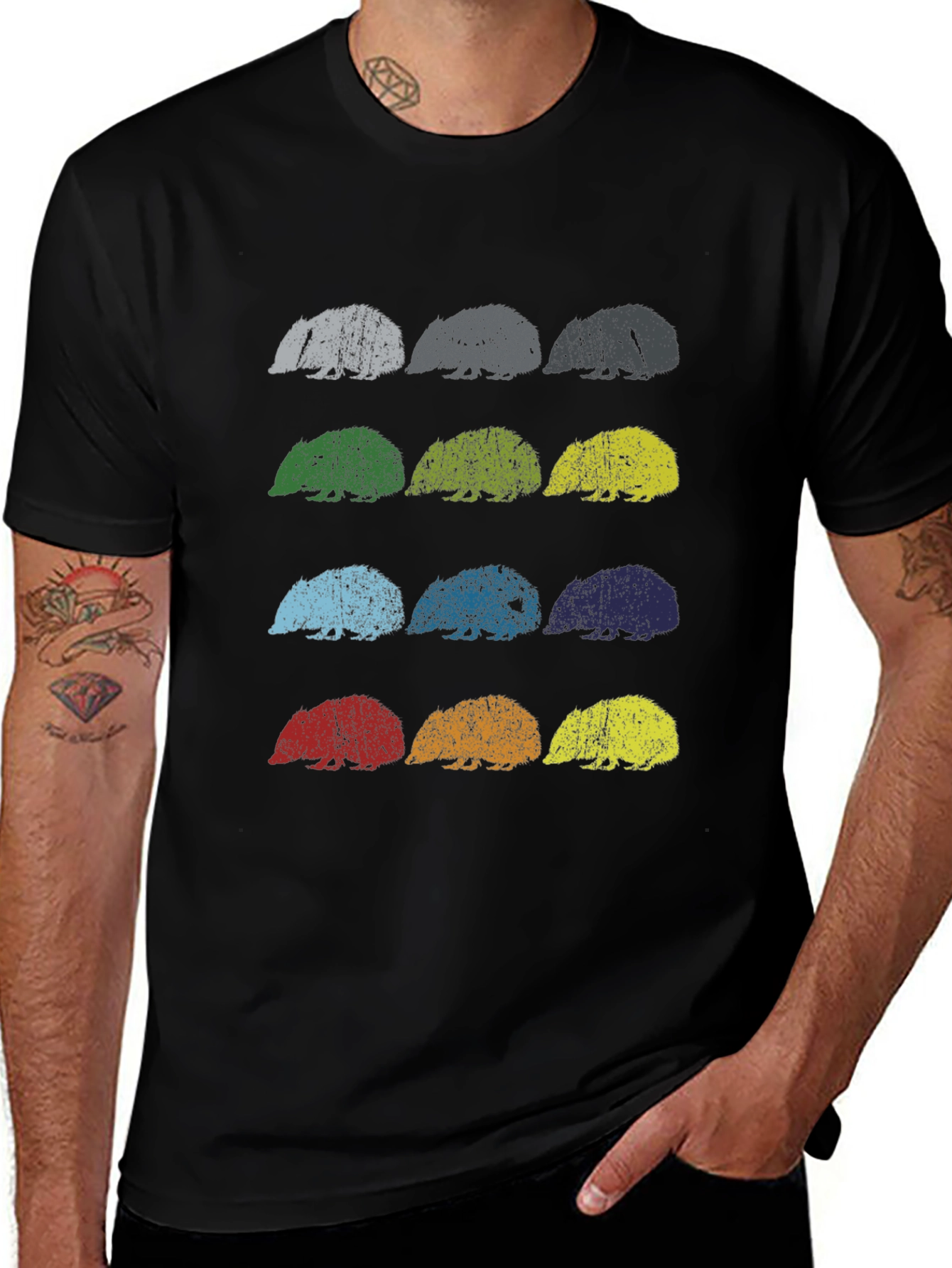 Retro Hedgehog T-Shirt