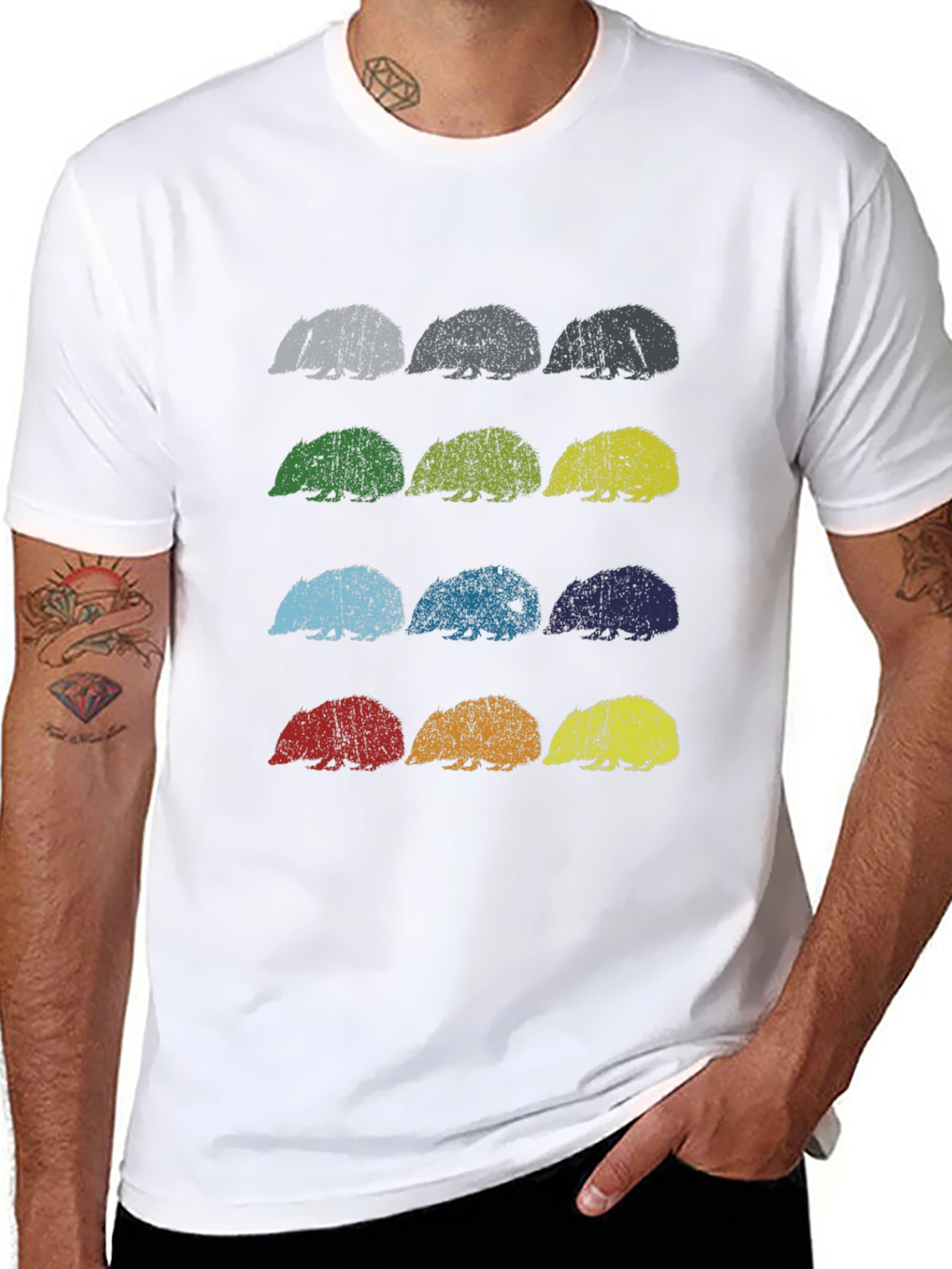 Retro Hedgehog T-Shirt