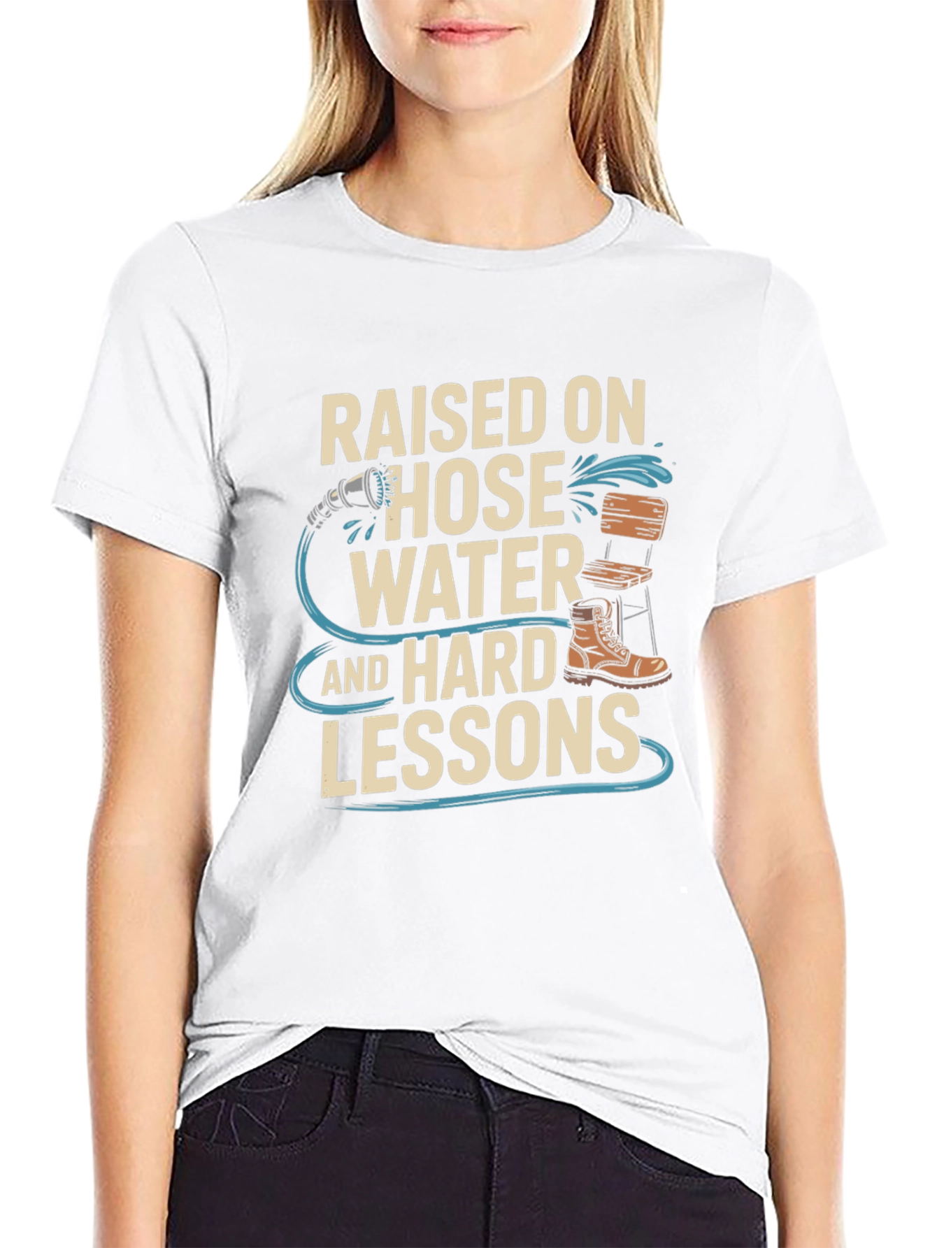 Raised On Hose Water Graphic Tee
