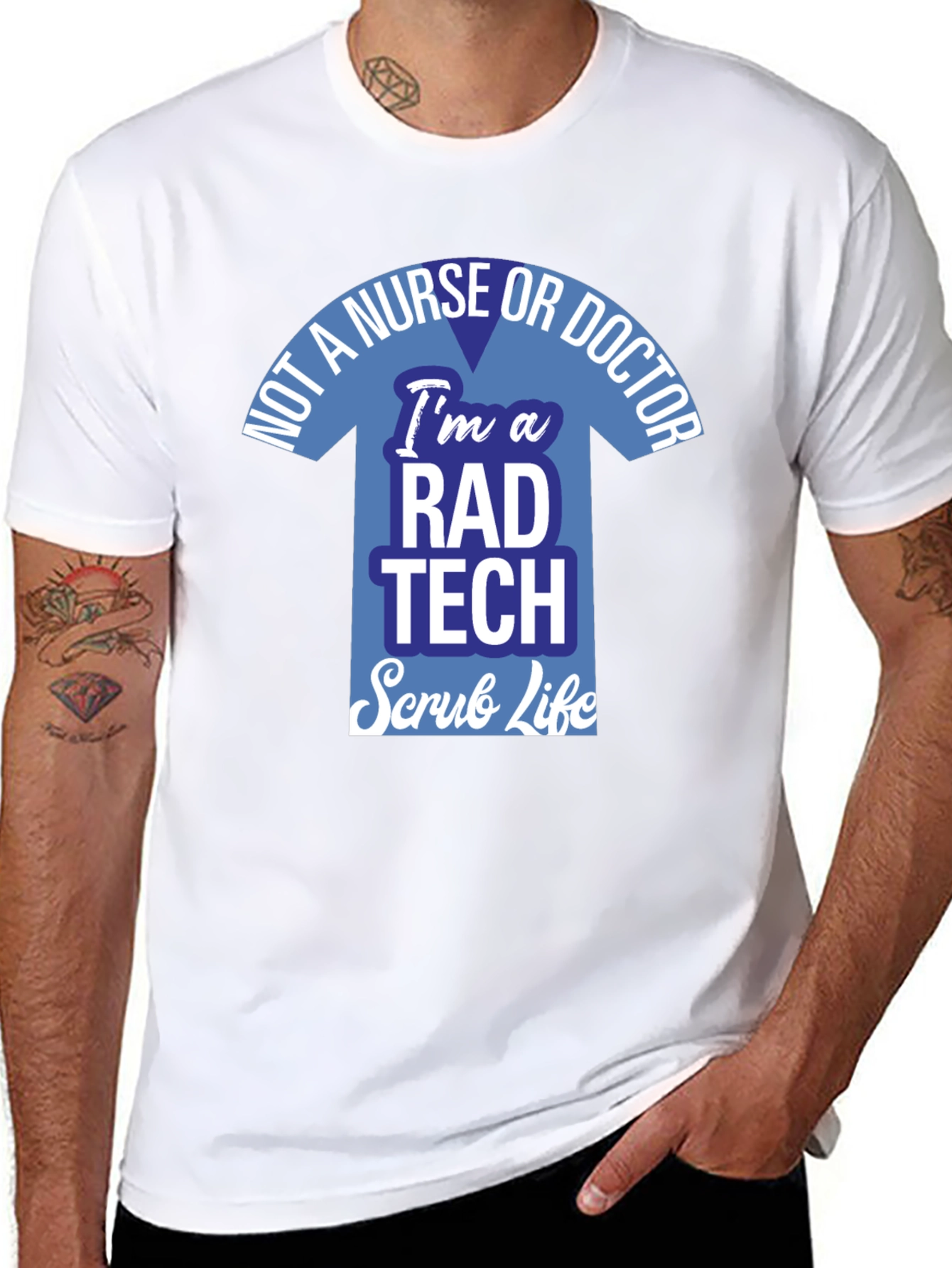 Rad Tech Scrub Life T-Shirt