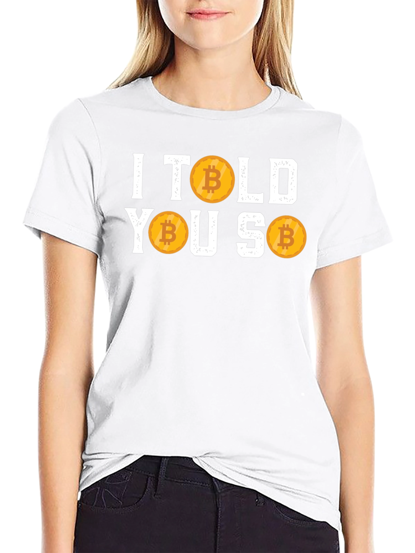 I Told You So Bitcoin Cryptocurrency T-Shirt