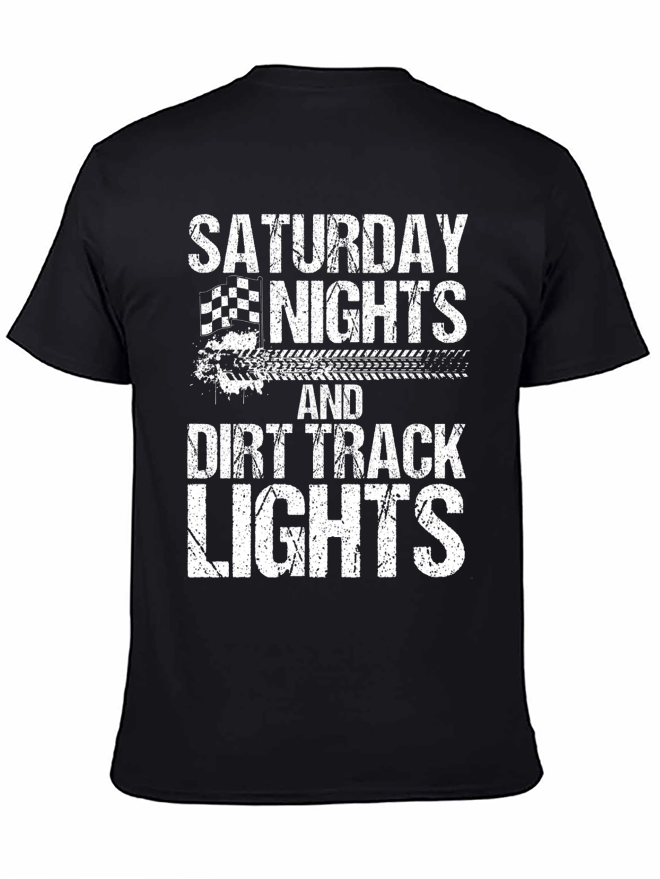 Saturday Nights Dirt Track Lights T-Shirt