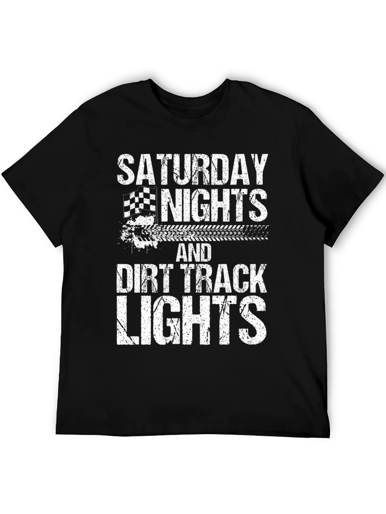 Saturday Nights Dirt Track Lights T-Shirt
