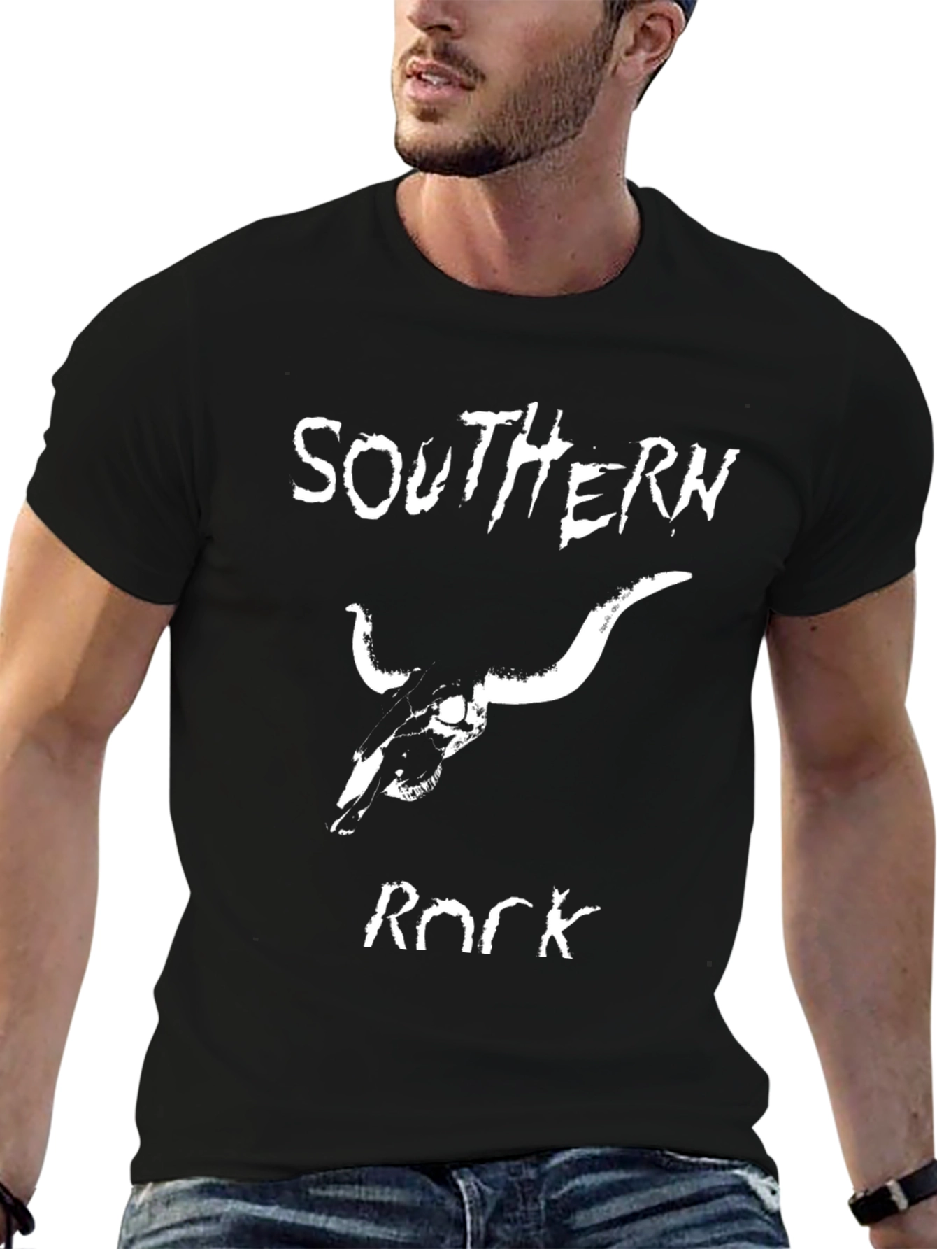 Southern Rock Skull T-Shirt