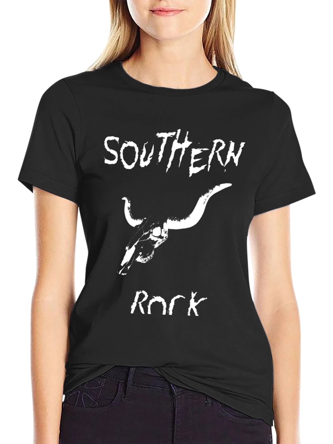 Southern Rock Skull T-Shirt