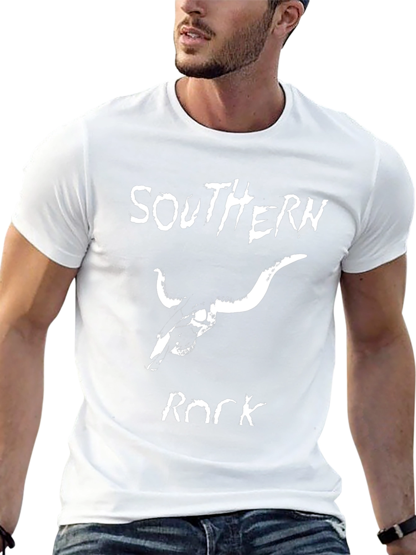 Southern Rock Skull T-Shirt