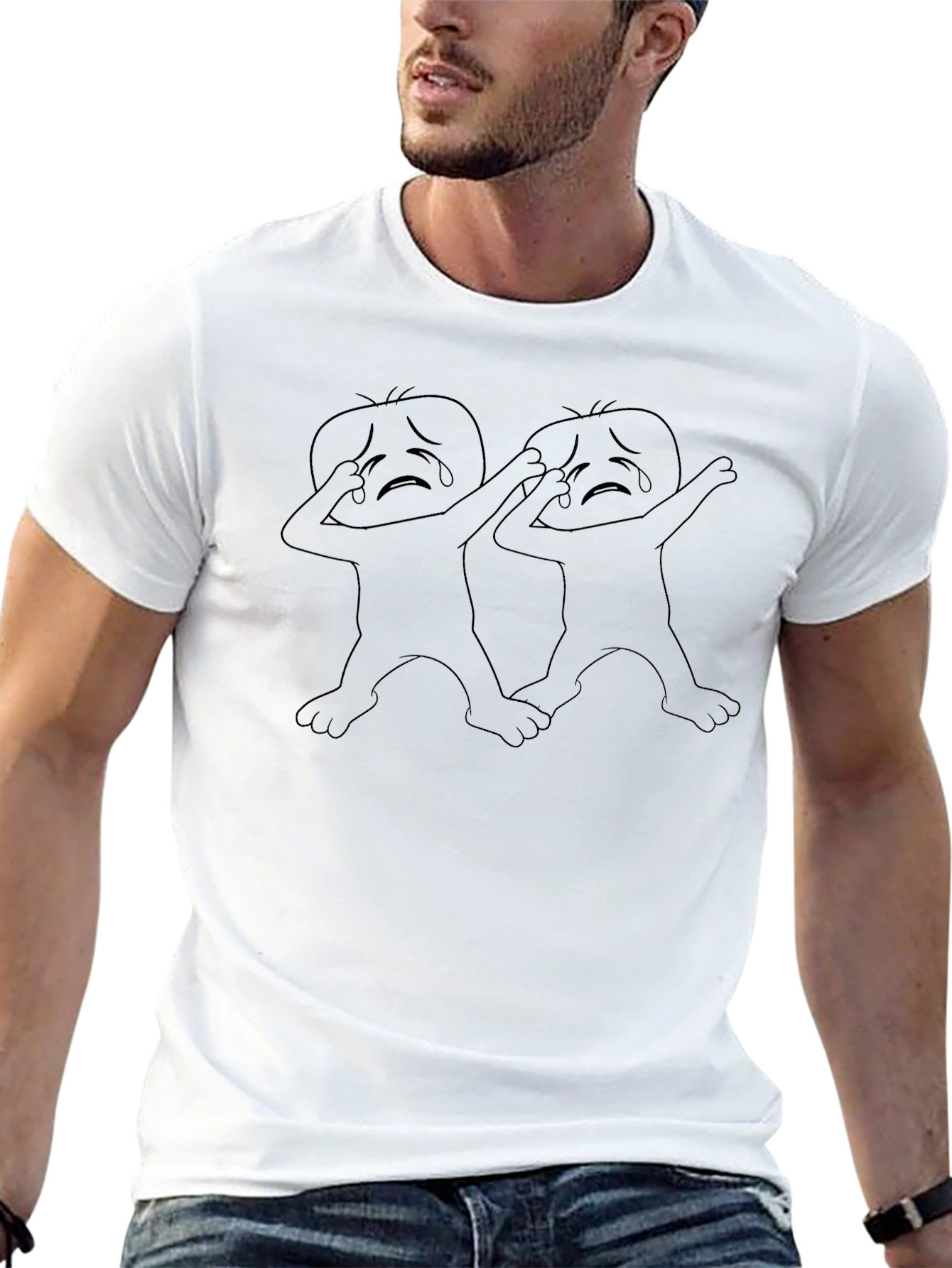 Crying Emoji T-Shirt - Express Yourself
