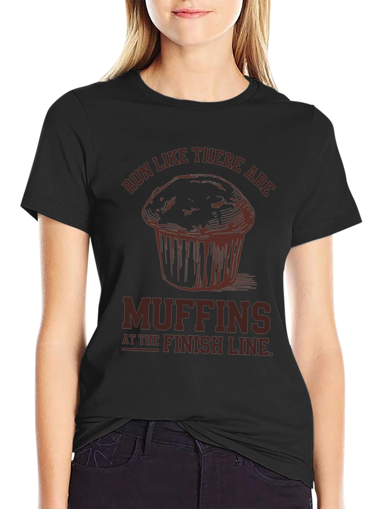 Run Like There Are Muffins T-Shirt