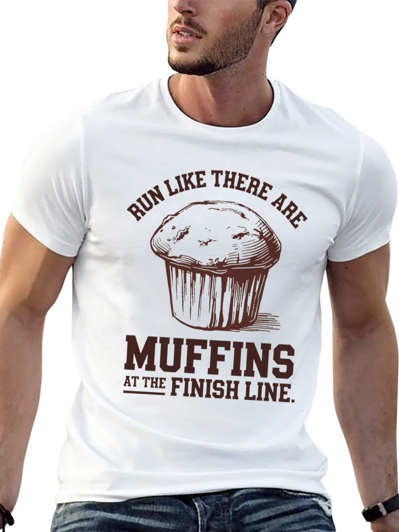 Run Like There Are Muffins T-Shirt
