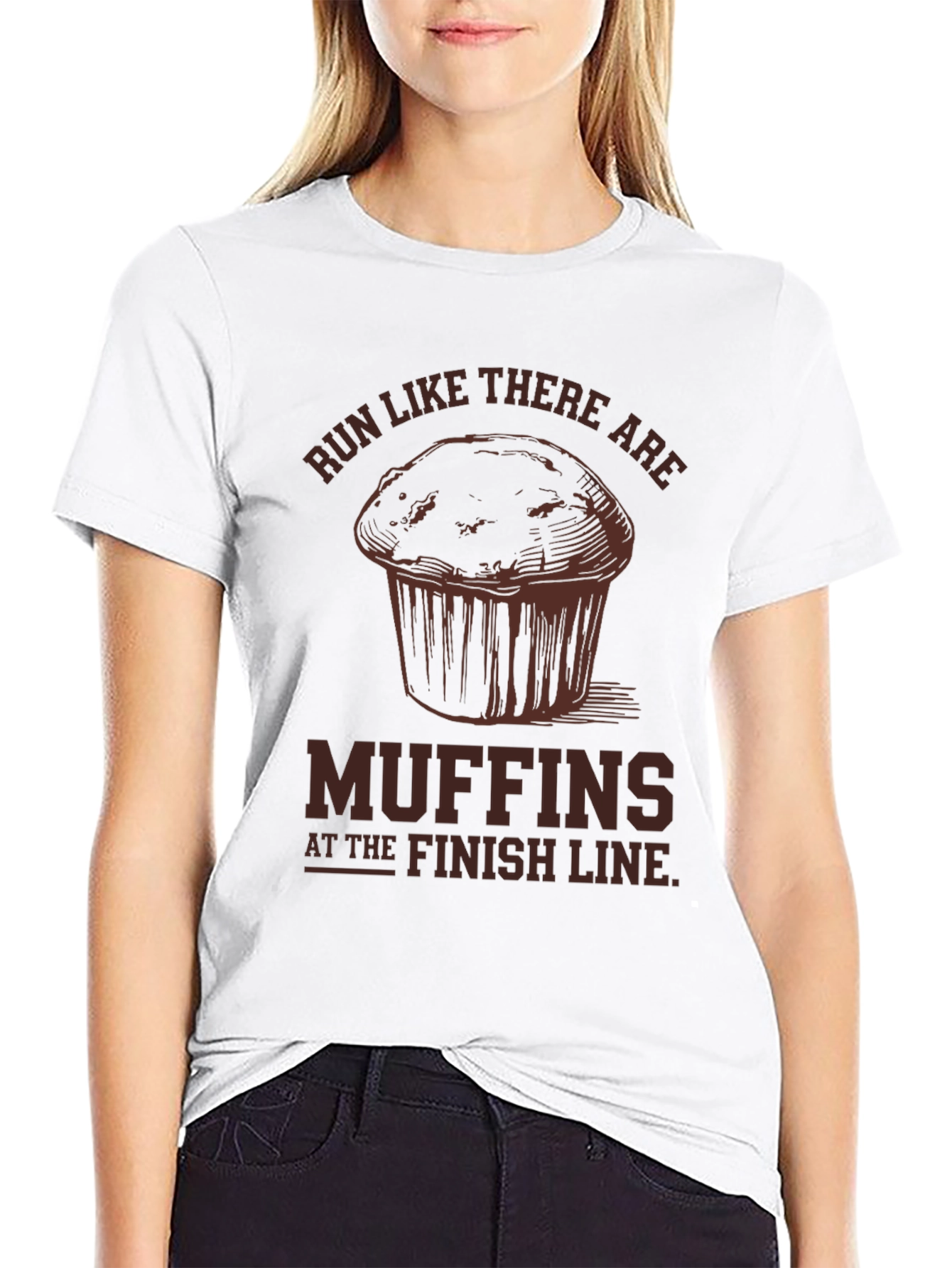 Run Like There Are Muffins T-Shirt