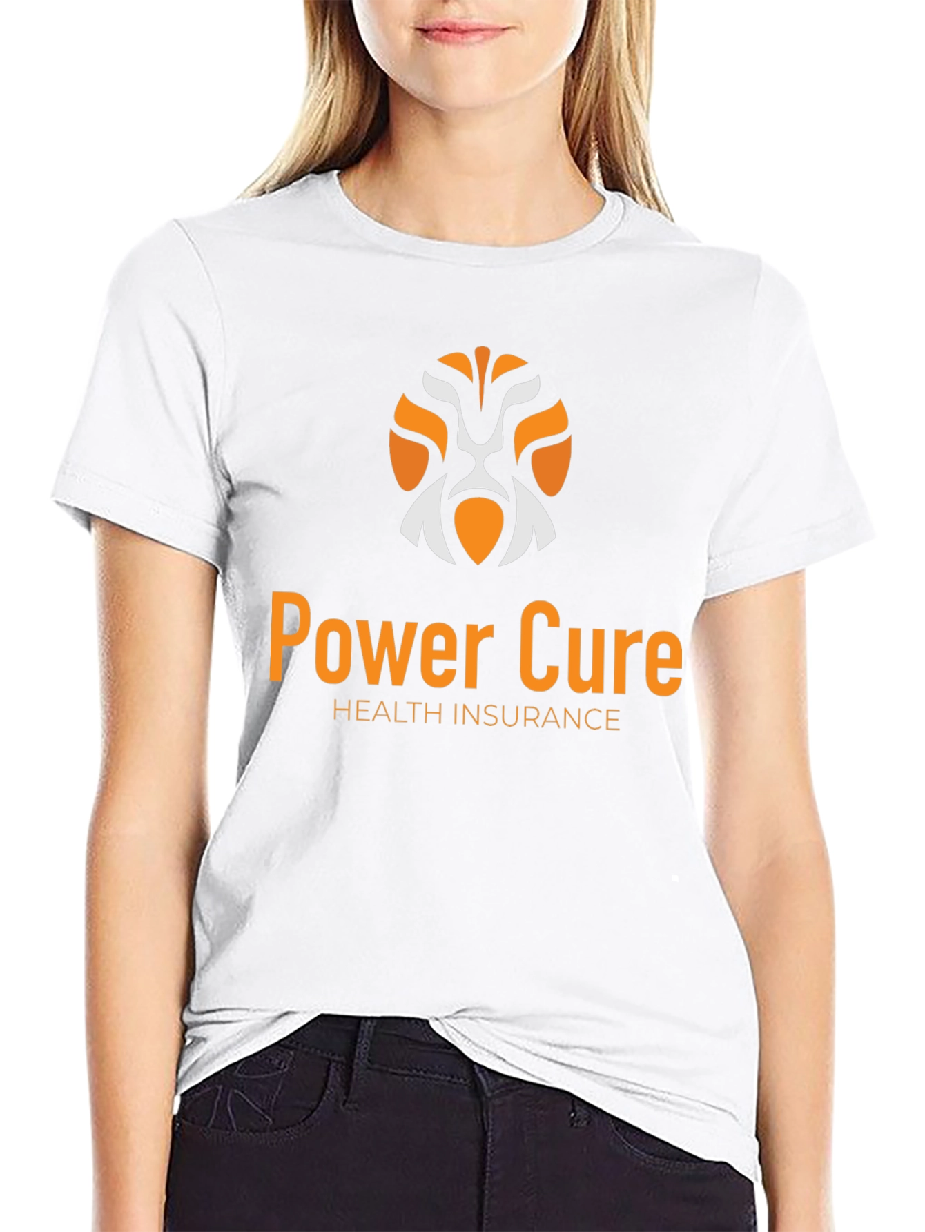 Power Cure Health Insurance Black T-Shirt