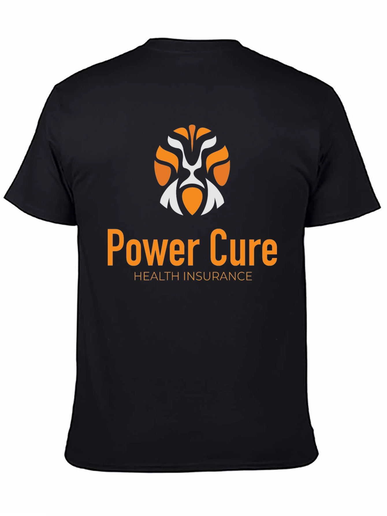 Power Cure Health Insurance Black T-Shirt