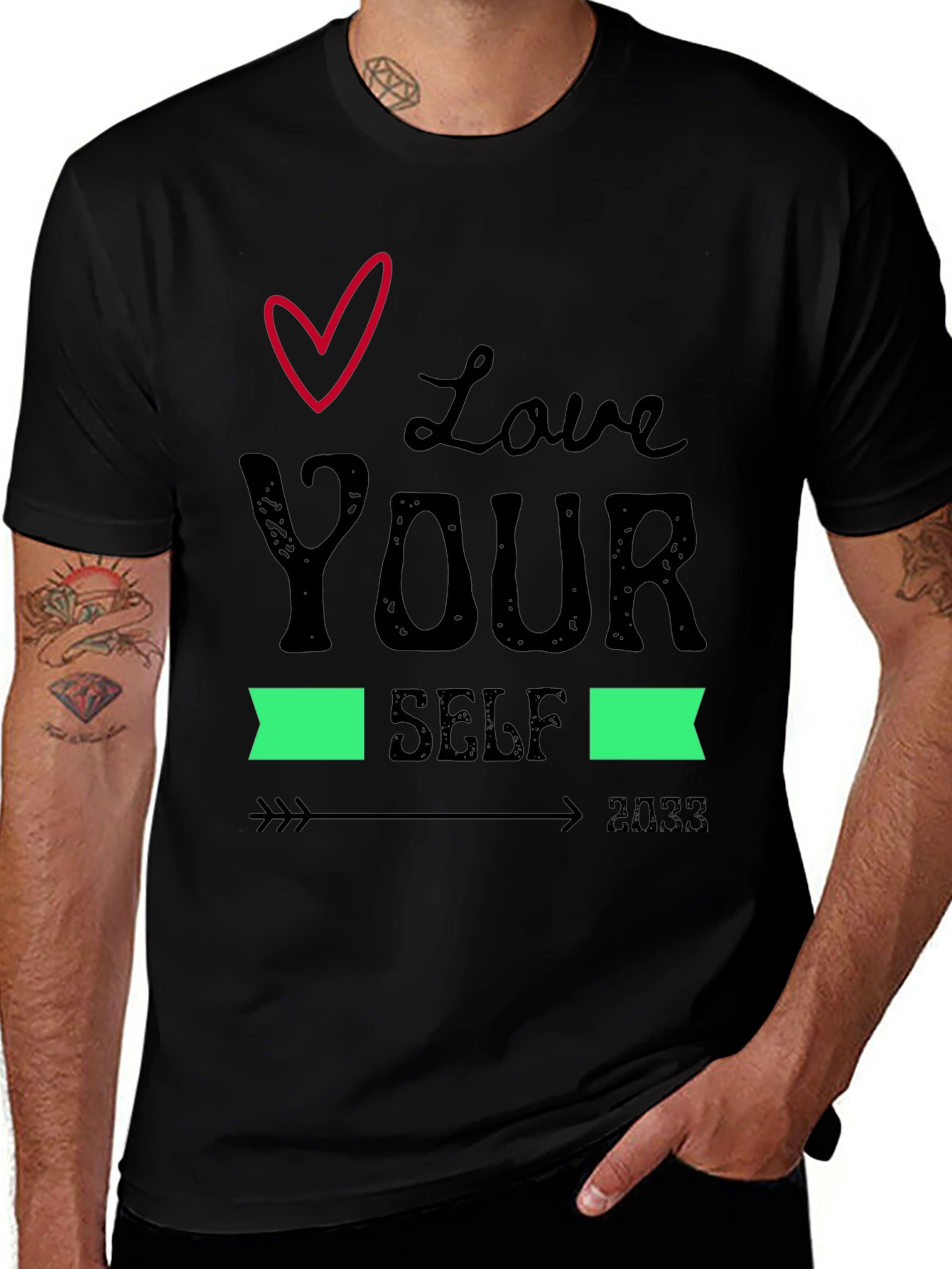 Love Yourself 2033 Graphic T-Shirt