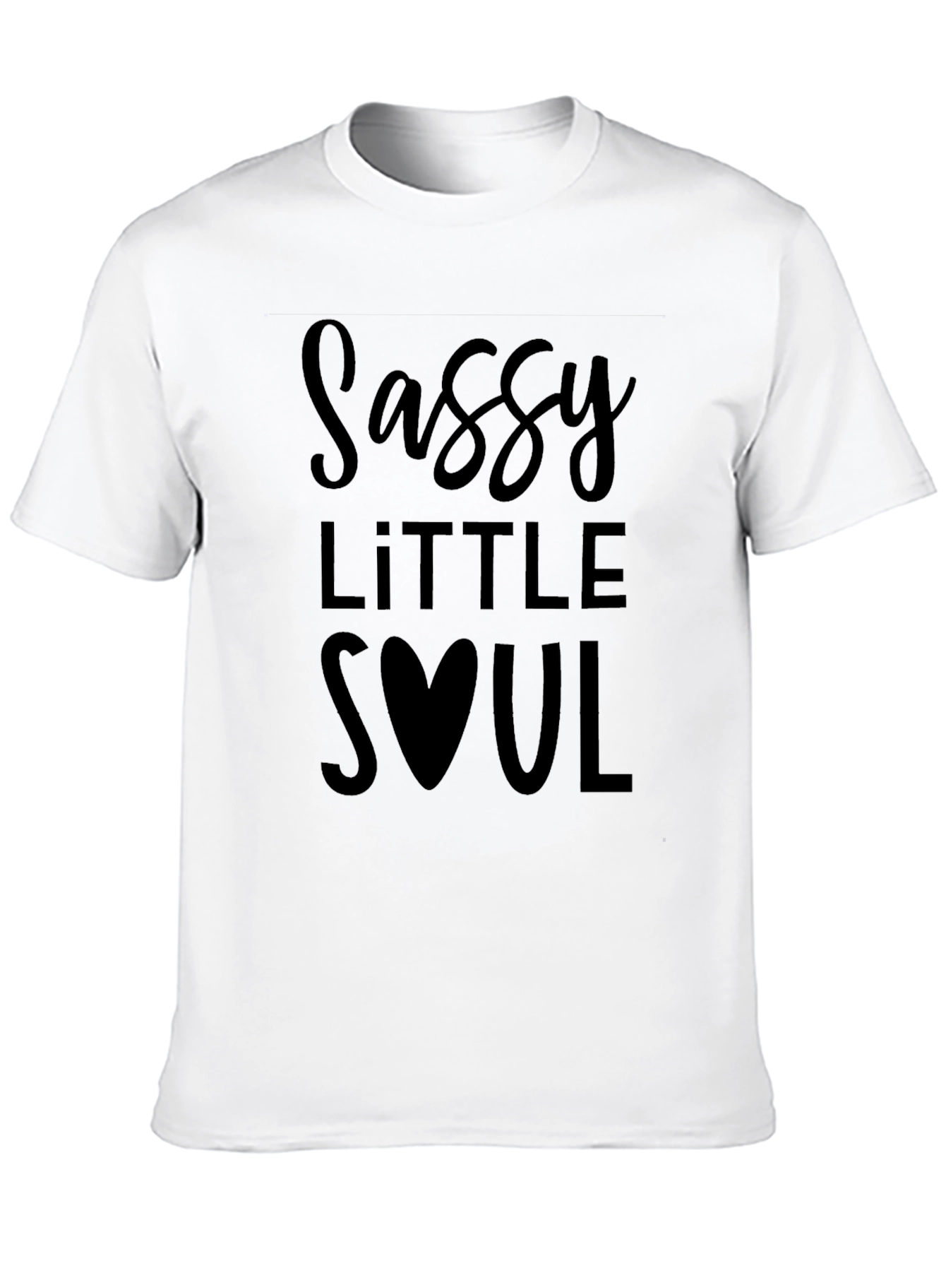 Sassy Little Soul Graphic Tee - Casual & Stylish
