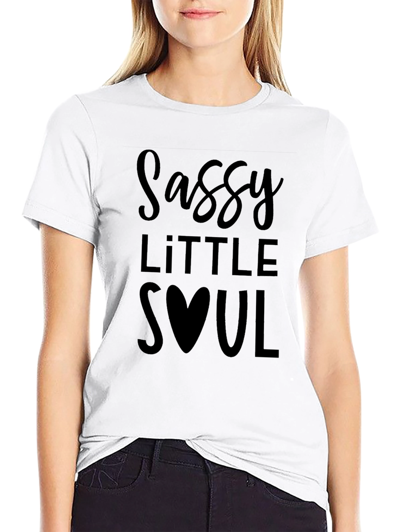 Sassy Little Soul Graphic Tee - Casual & Stylish
