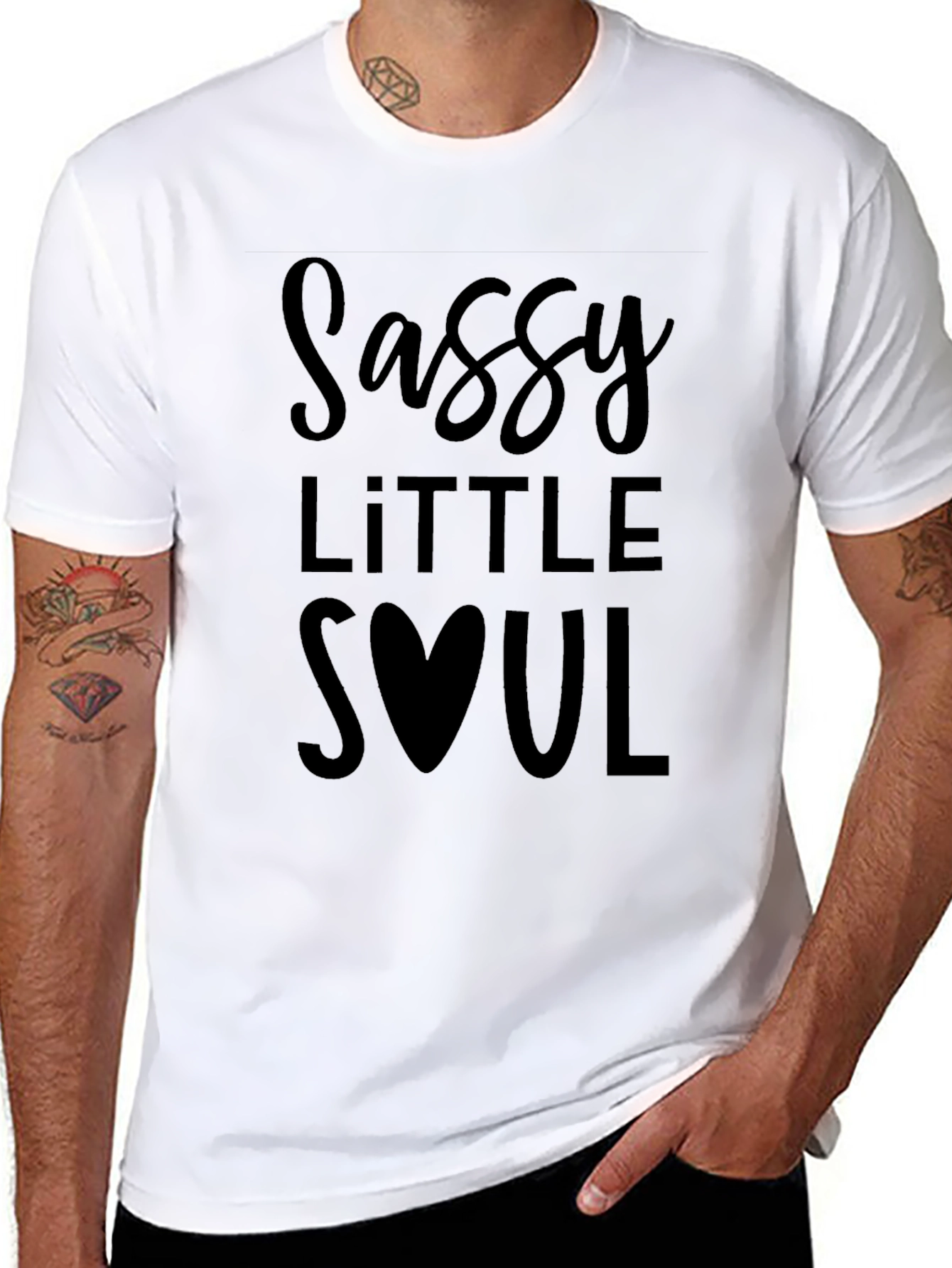 Sassy Little Soul Graphic Tee - Casual & Stylish