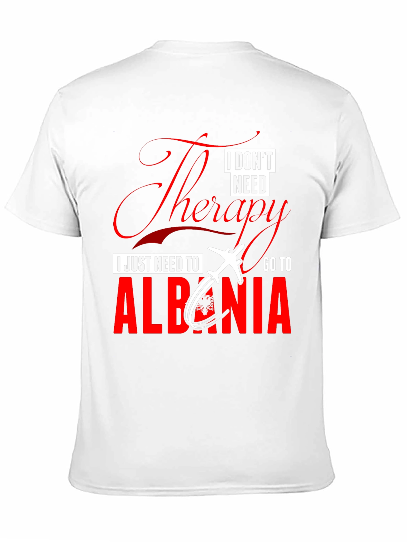 Therapy Albania Tee - Mens Black Graphic T-Shirt