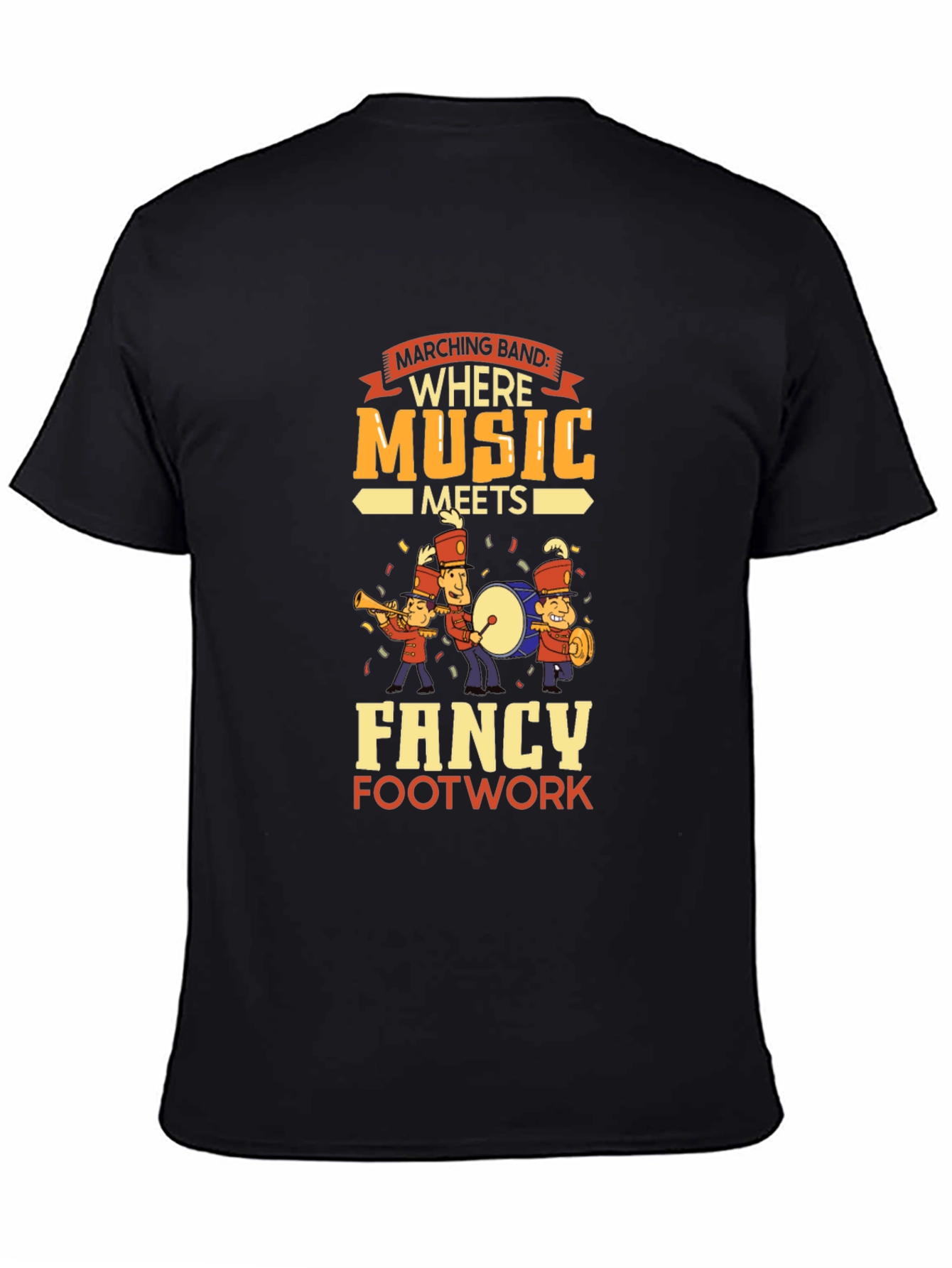 Marching Band T-Shirt: Where Music Meets Fancy Footwork
