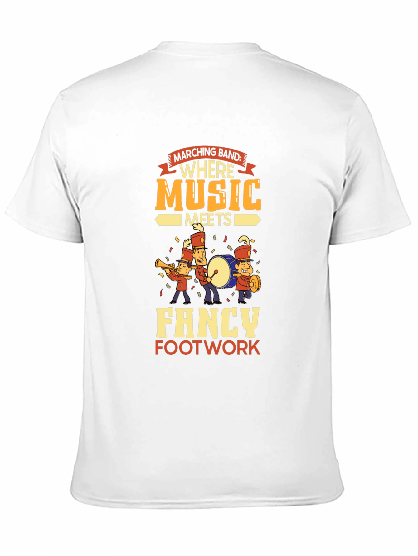Marching Band T-Shirt: Where Music Meets Fancy Footwork
