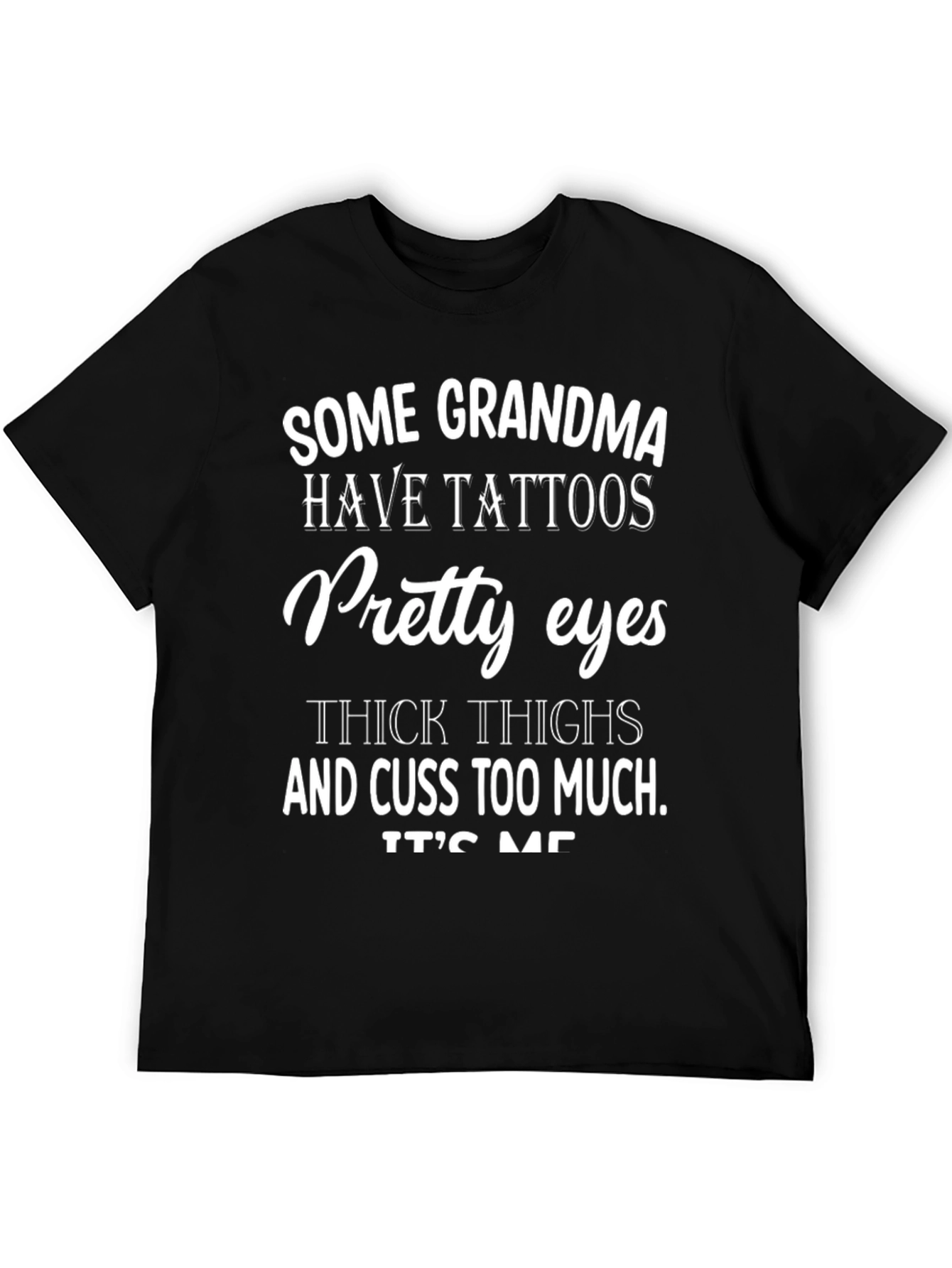 Grandma Tattoo T-Shirt Funny Graphic Tee